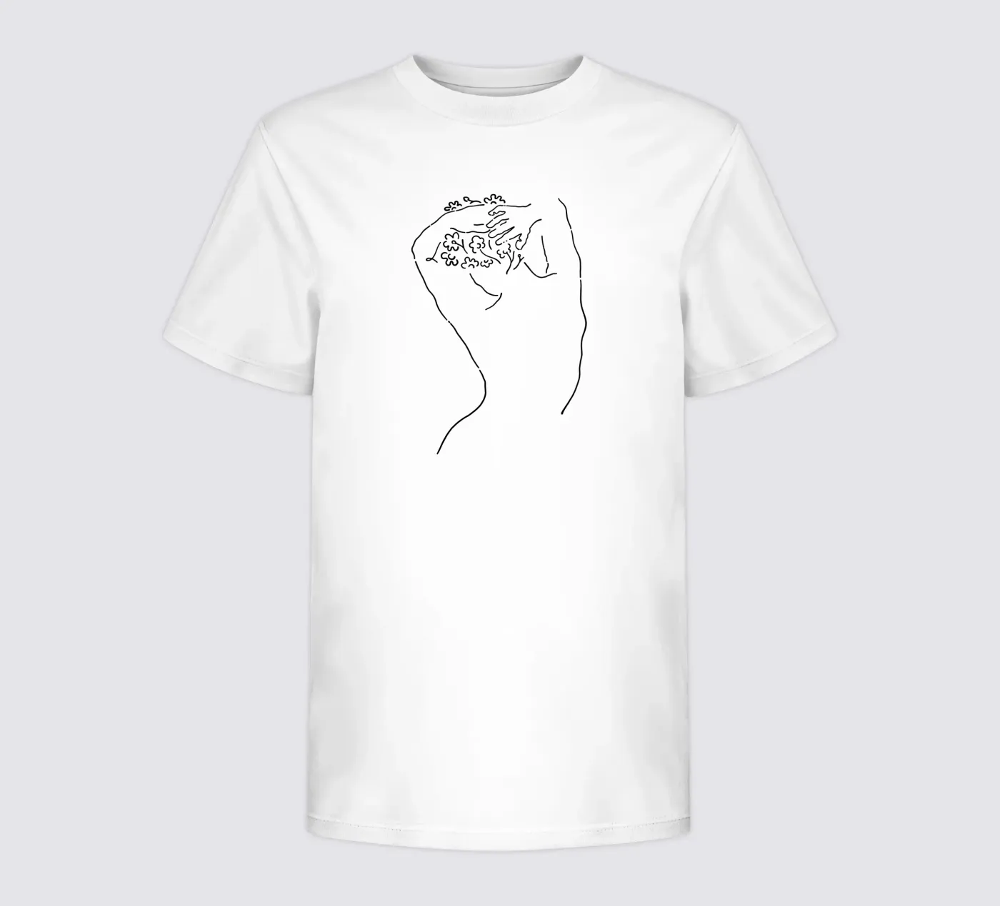 Nude t-shirt bambini da Ninhol