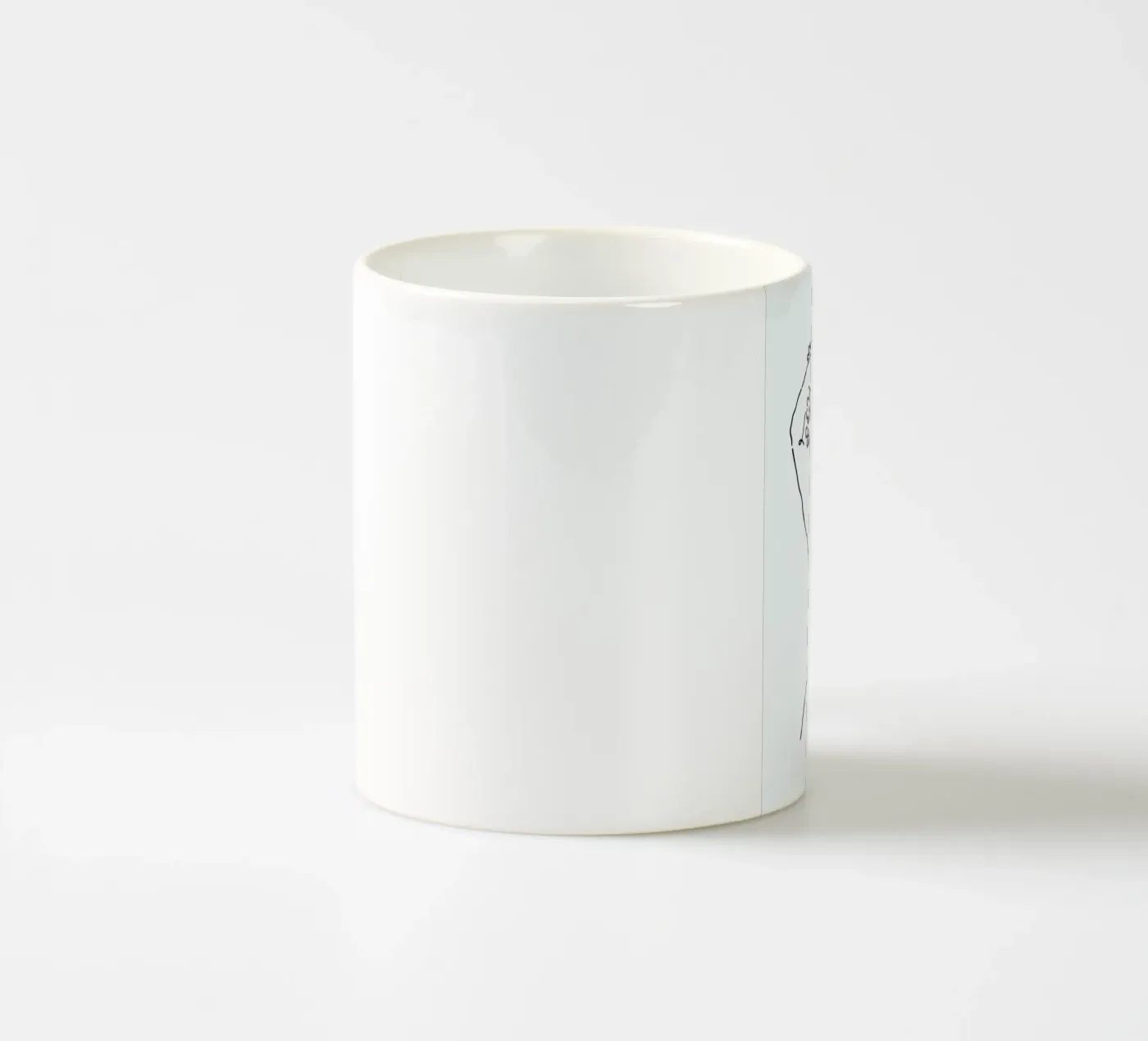Nude ceramic mug by Ninhol