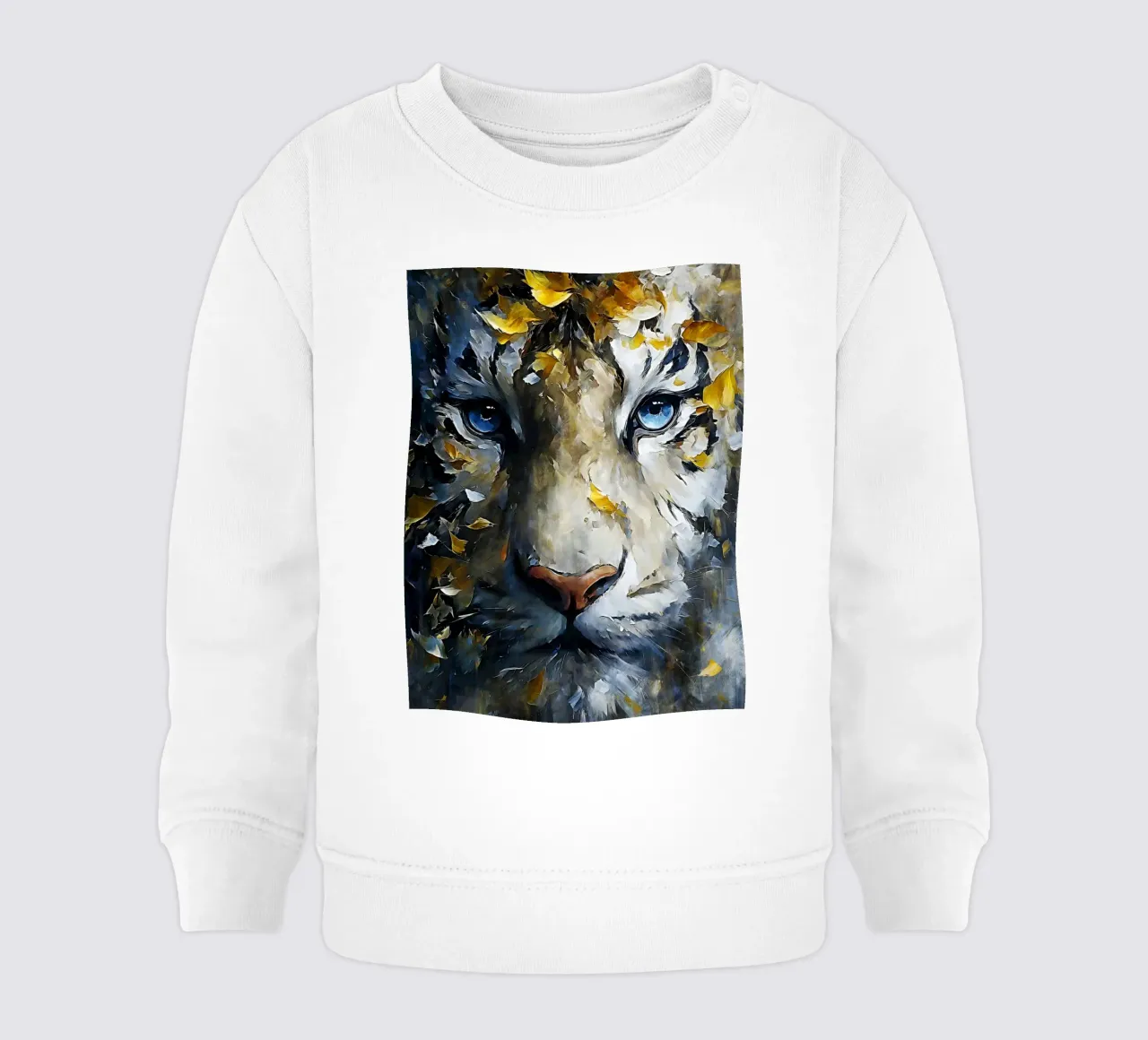 Tiger Modern Art felpa neonato da Mateo
