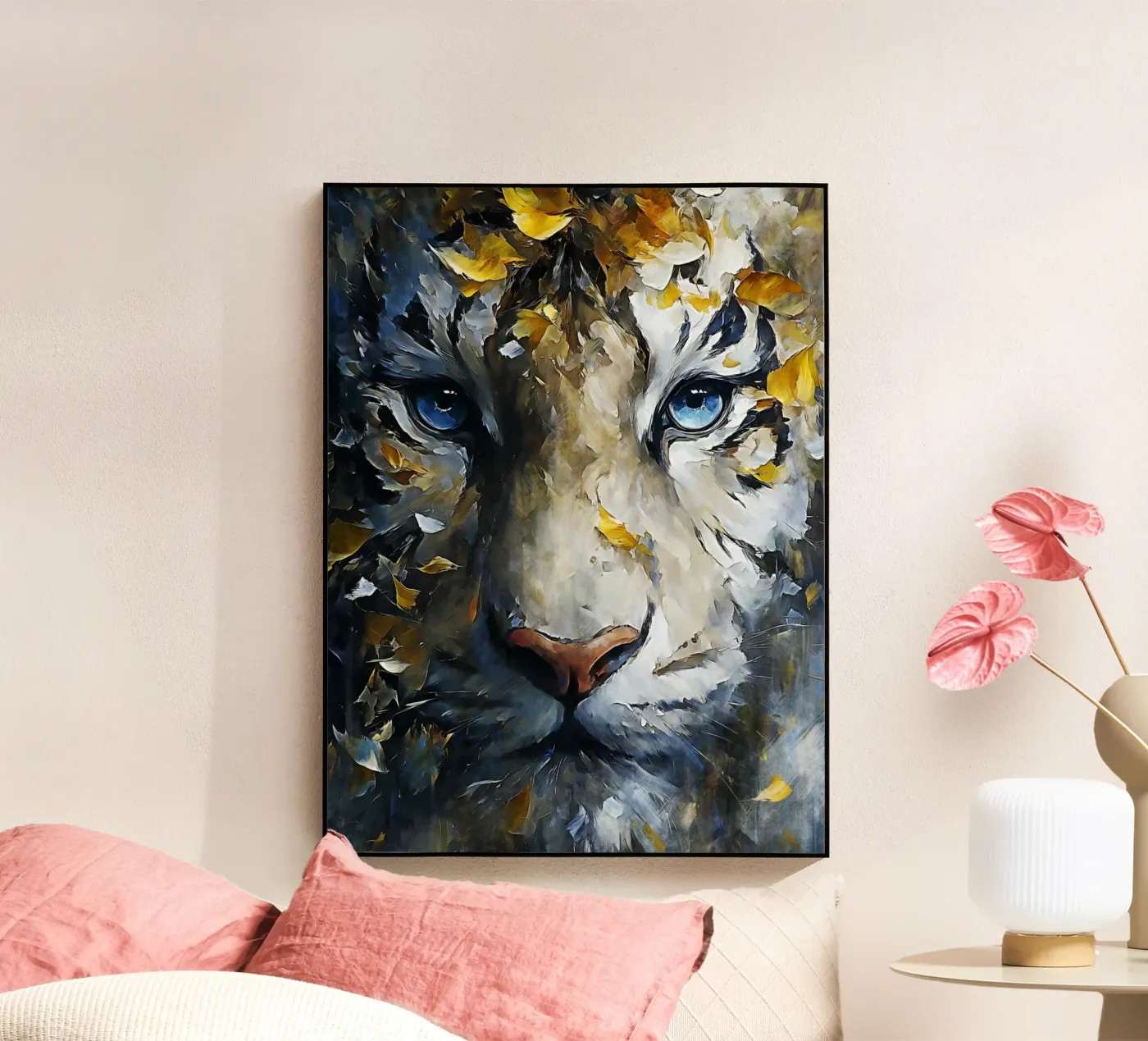 Tiger Modern Art plexiglass da Mateo