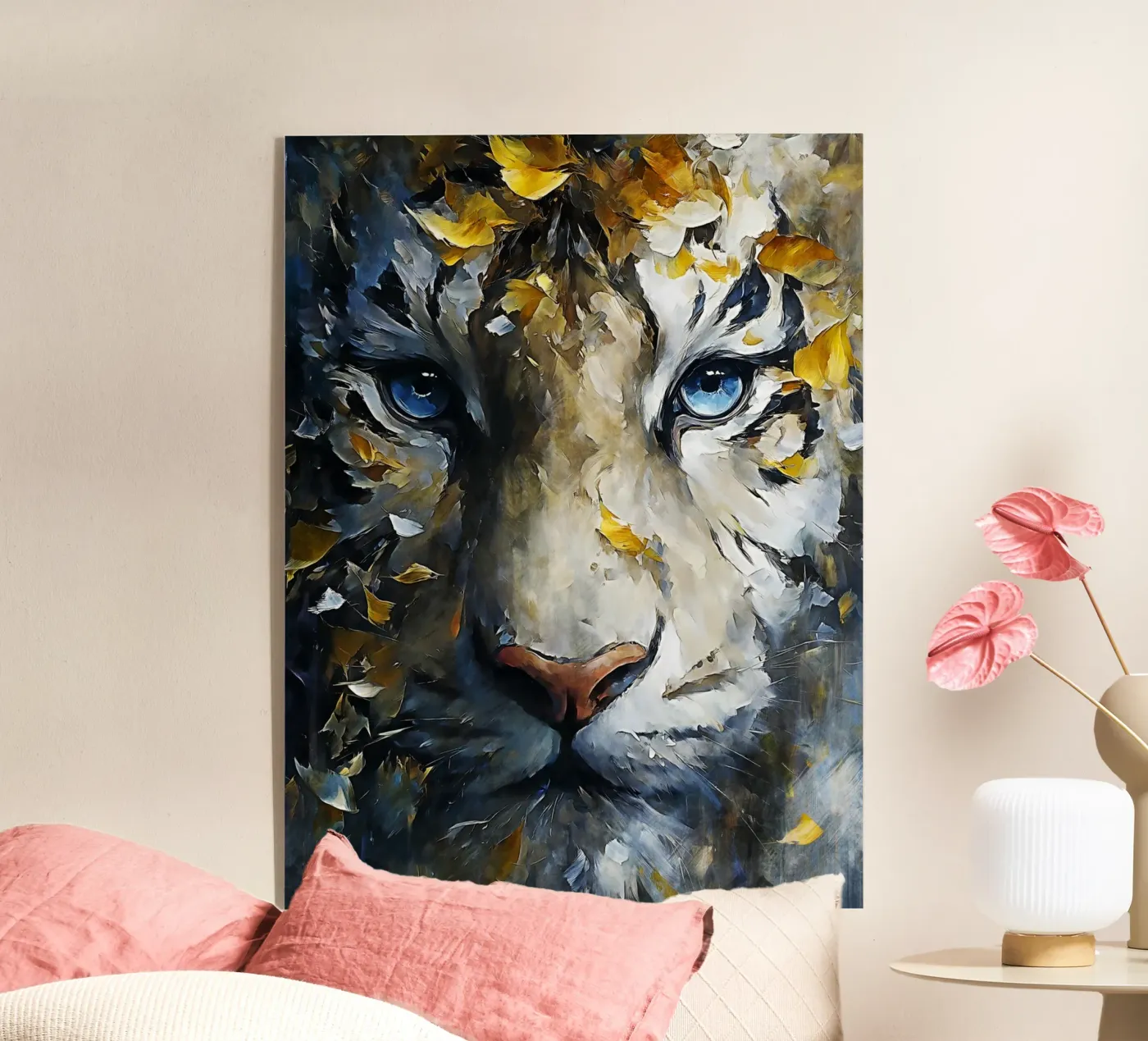 Tiger Modern Art plexiglass da Mateo