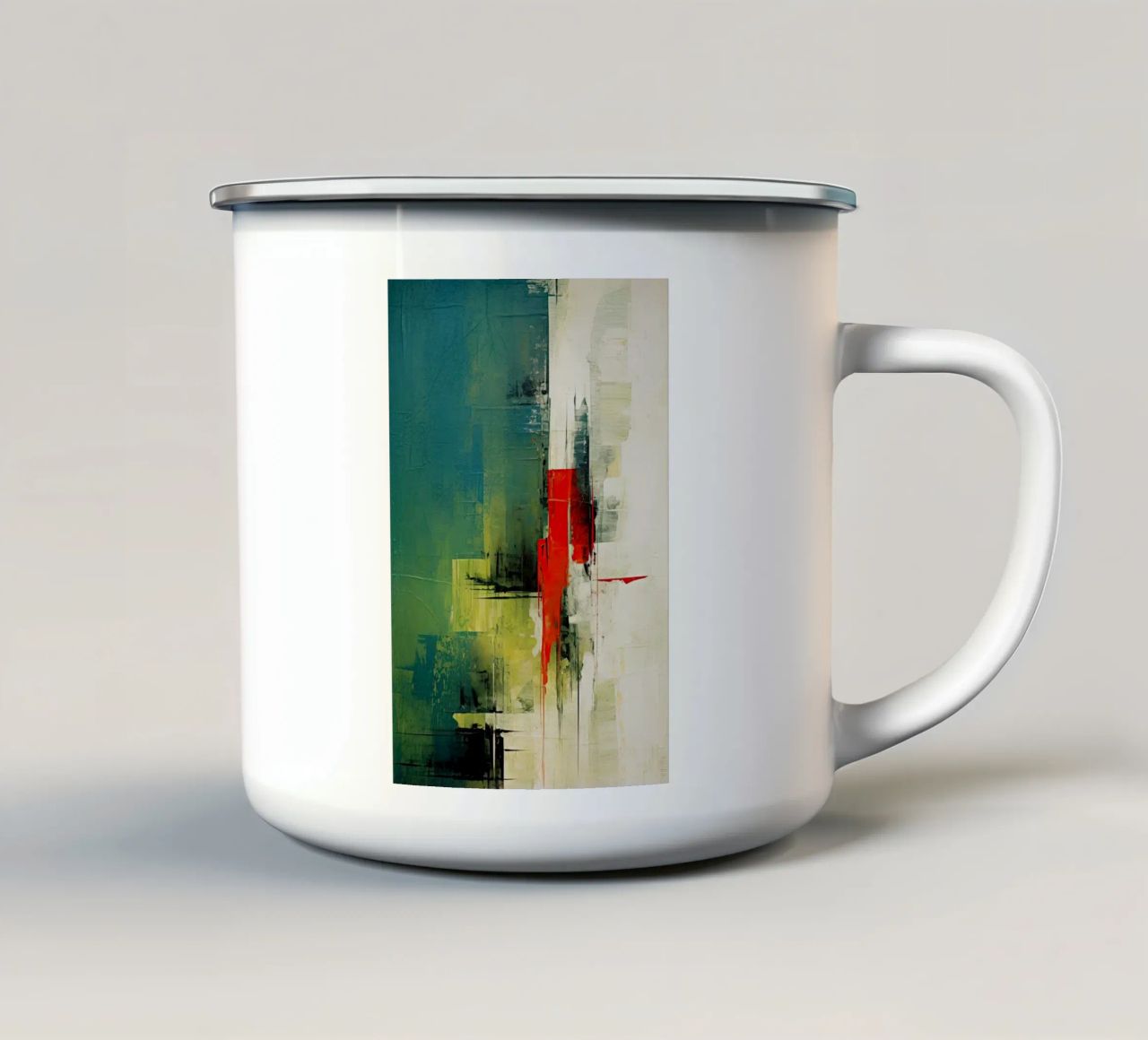 Arte da parete di Imagine tazza in smalto da Imagine
