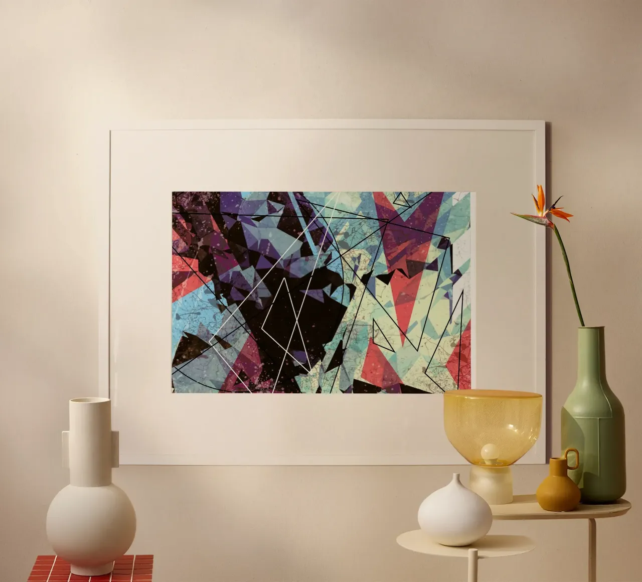 Sak 29 poster con telaio in plastica da Mayka ienova