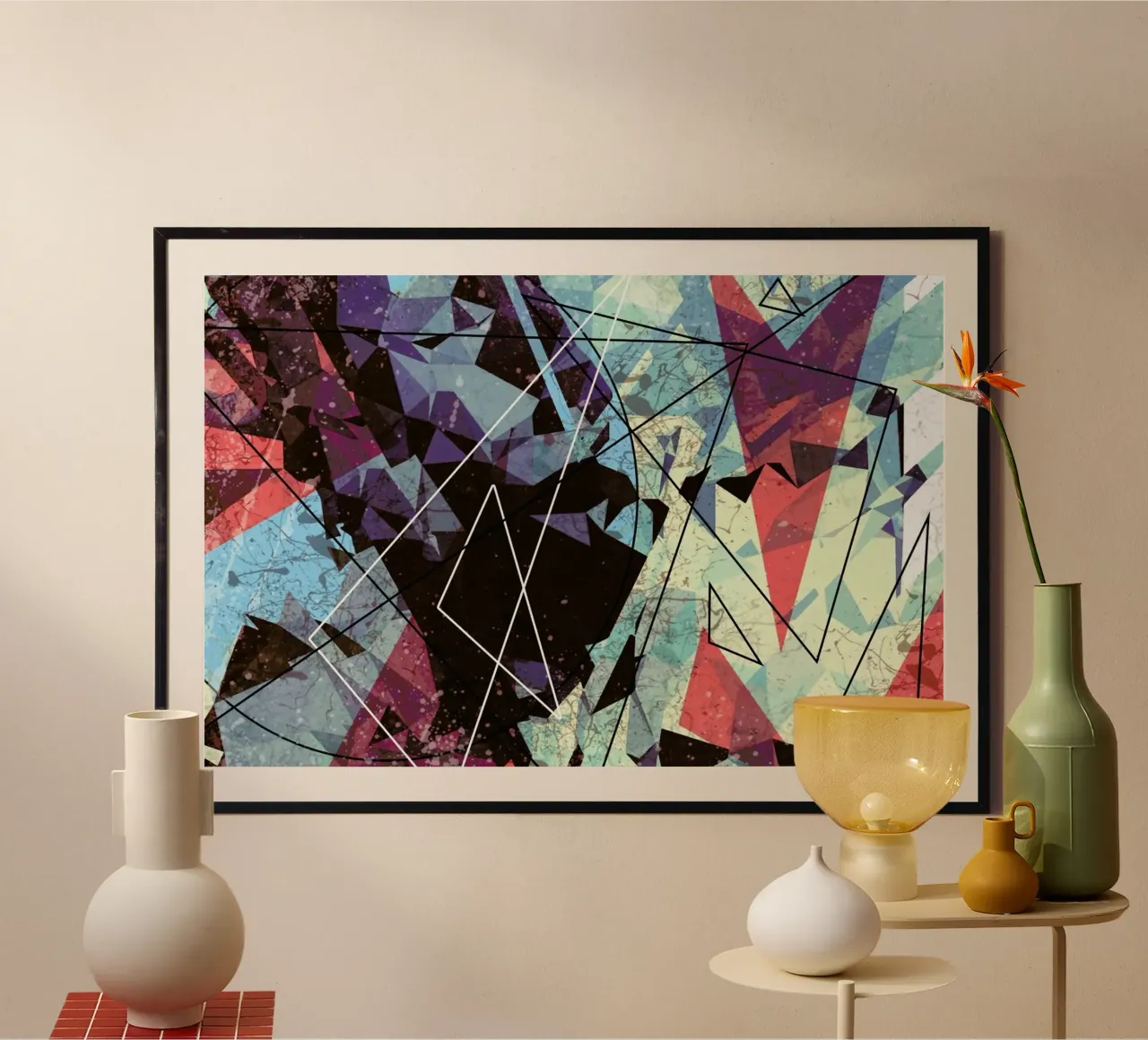 Sak 29 poster con telaio in plastica da Mayka ienova