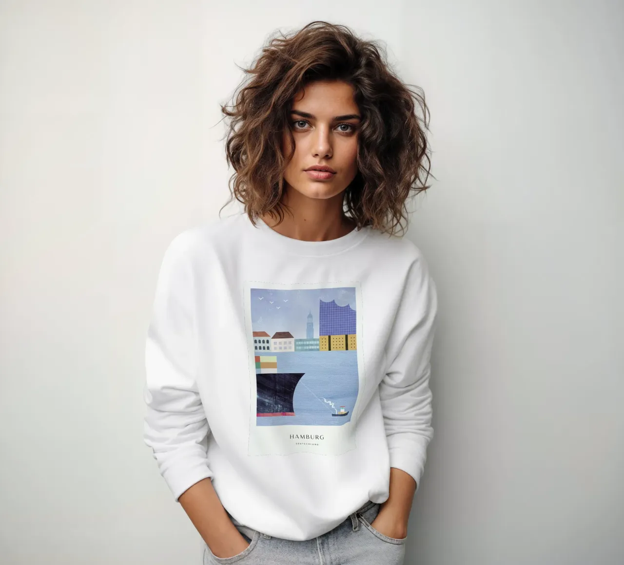 Hamburg - Series II sweatshirt van Henry Rivers