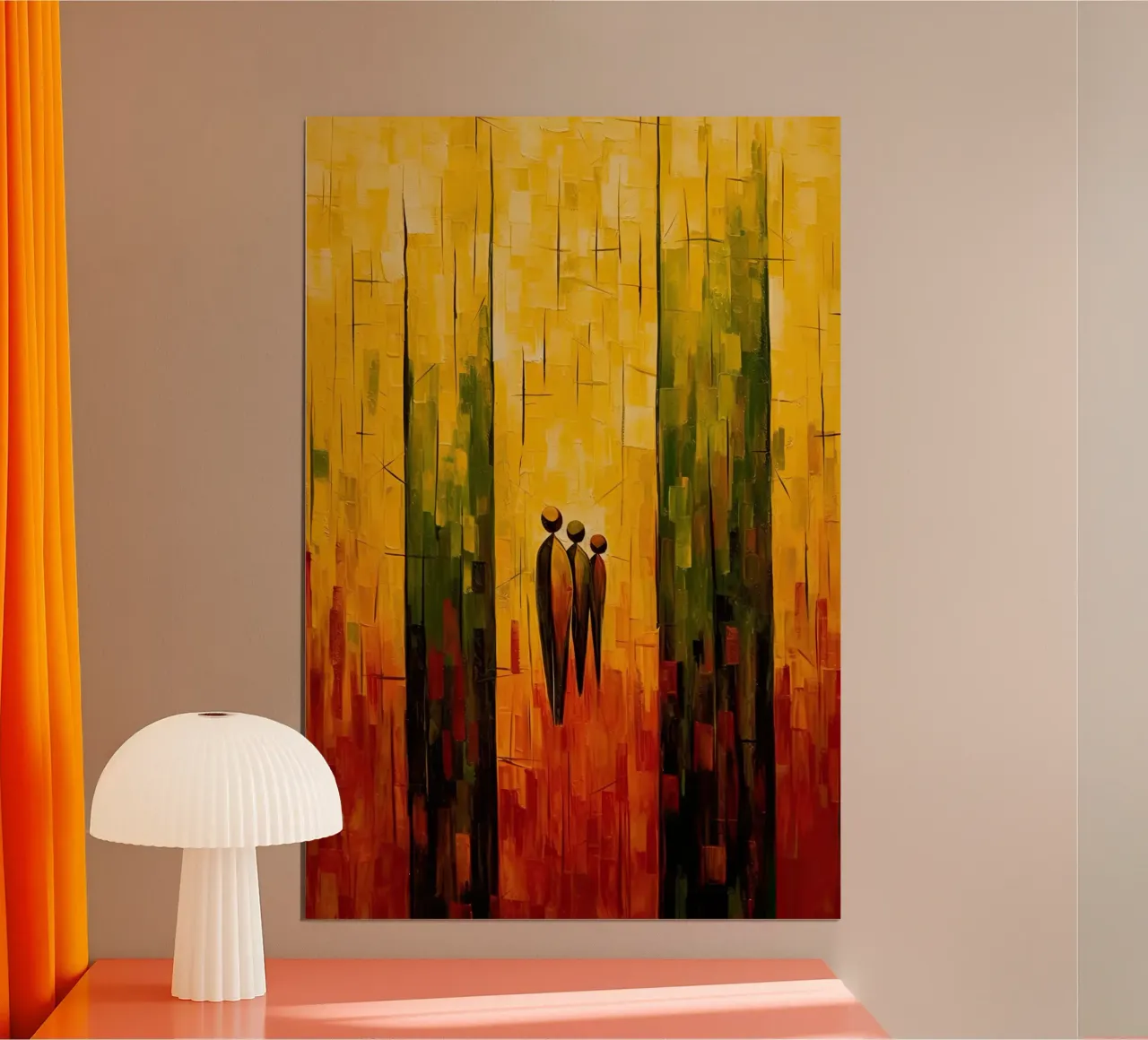 Arte da parete di Imagine poster con telaio in plastica da Imagine