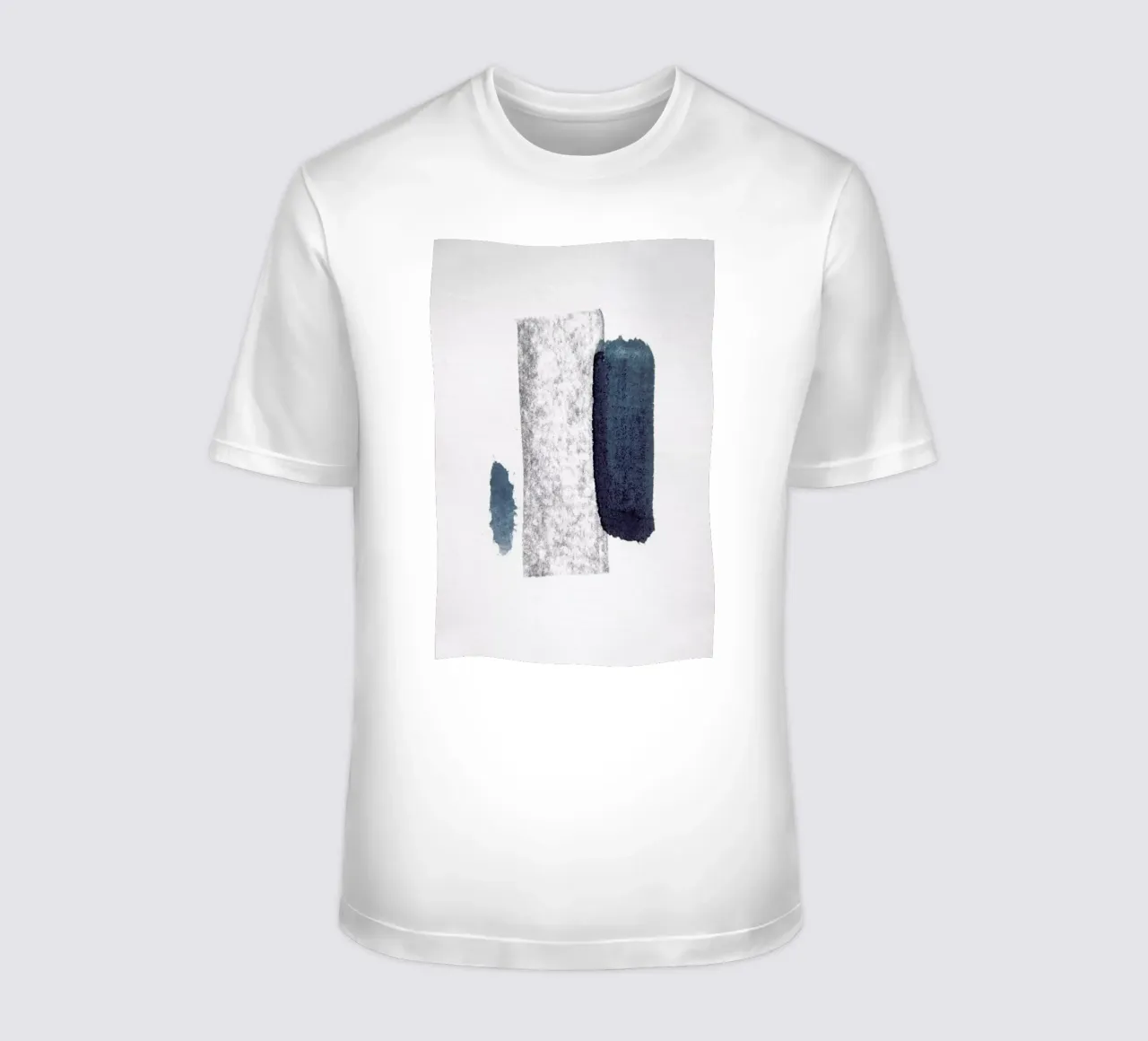 Minimal Abstract Aquarelle And Charcoal camiseta de Studio Nahili