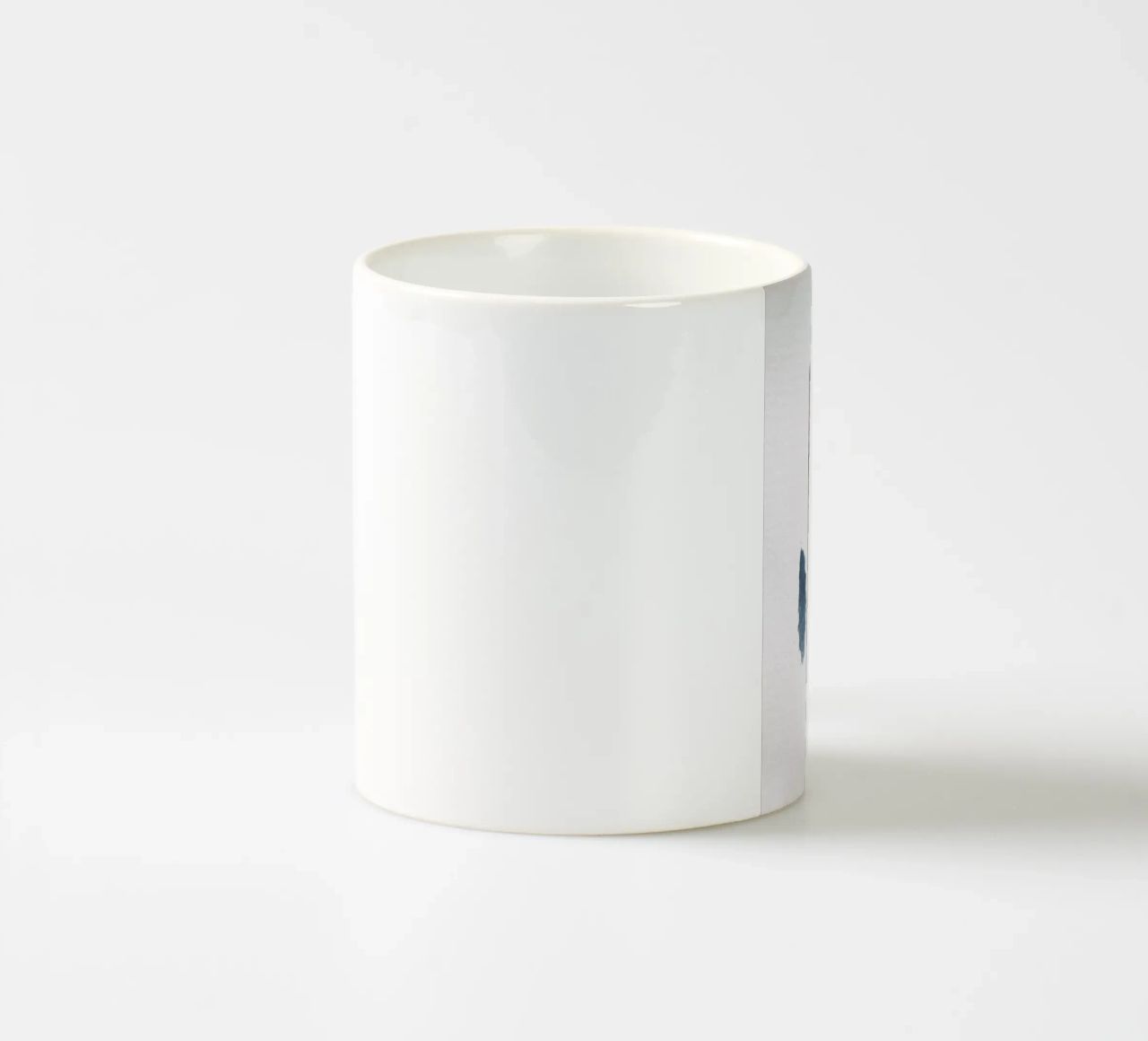 Minimal Abstract Aquarelle And Charcoal tazza in ceramica da Studio Nahili