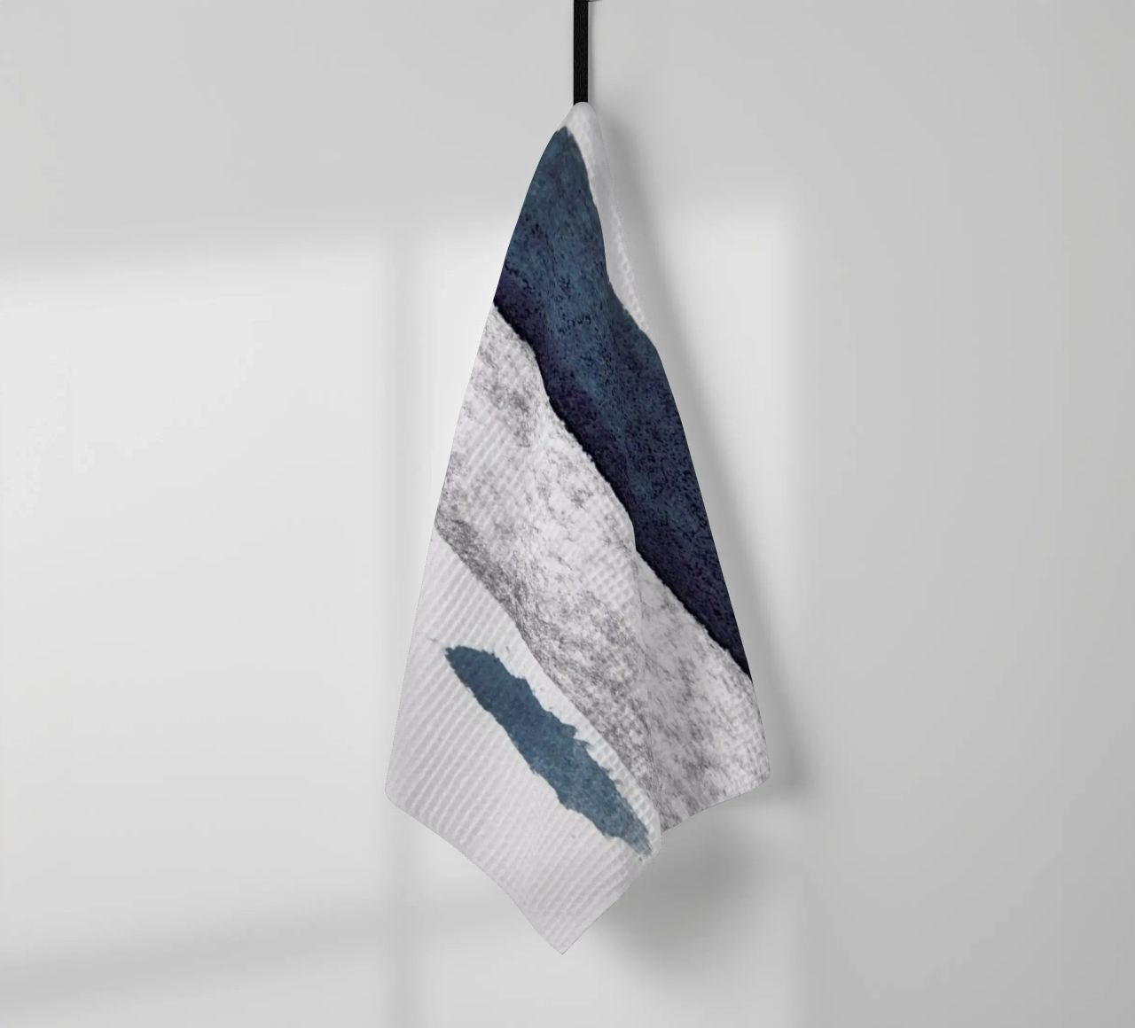 Minimal Abstract Aquarelle And Charcoal canovaccio da cucina da Studio Nahili
