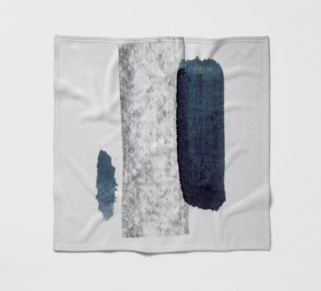Minimal Abstract Aquarelle And Charcoal coperta in pile da Studio Nahili