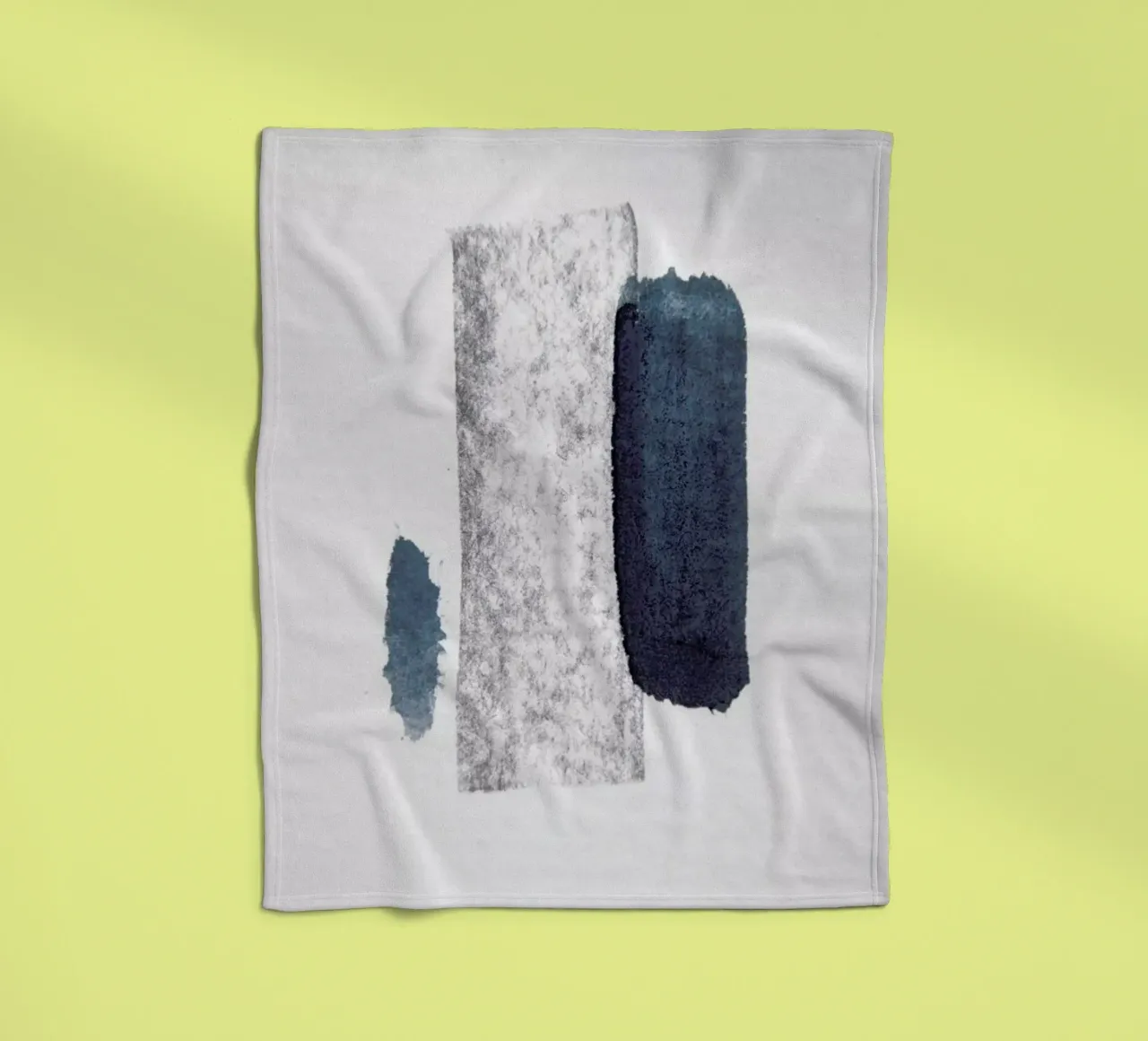 Minimal Abstract Aquarelle And Charcoal coperta in pile da Studio Nahili