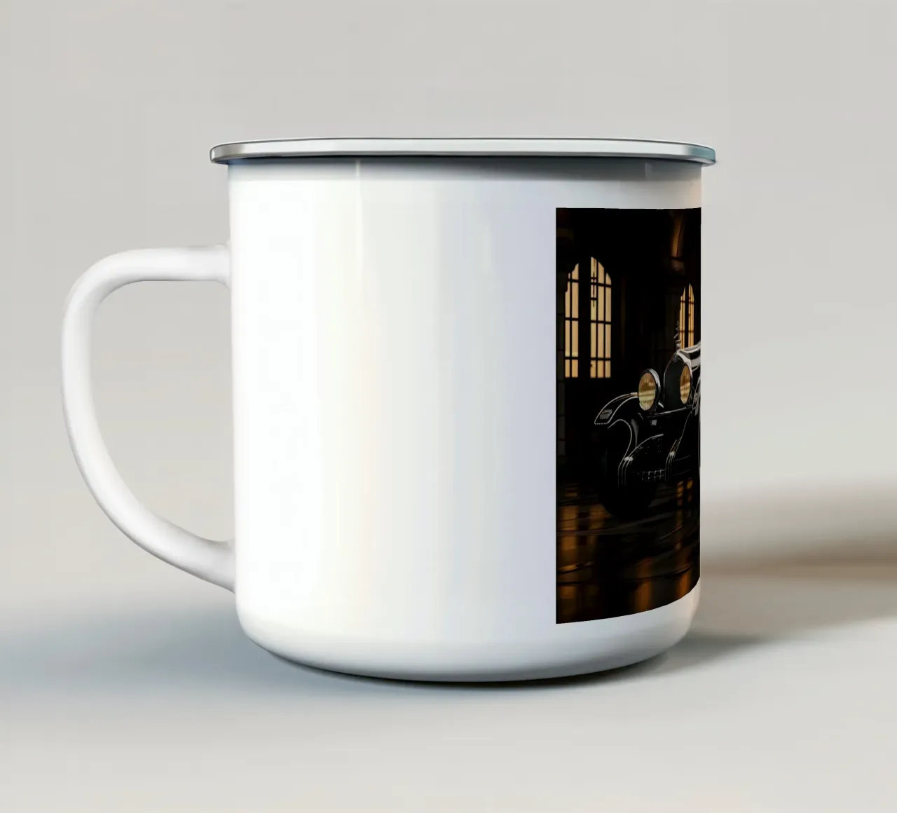 Arte da parete di Imagine tazza in smalto da Imagine