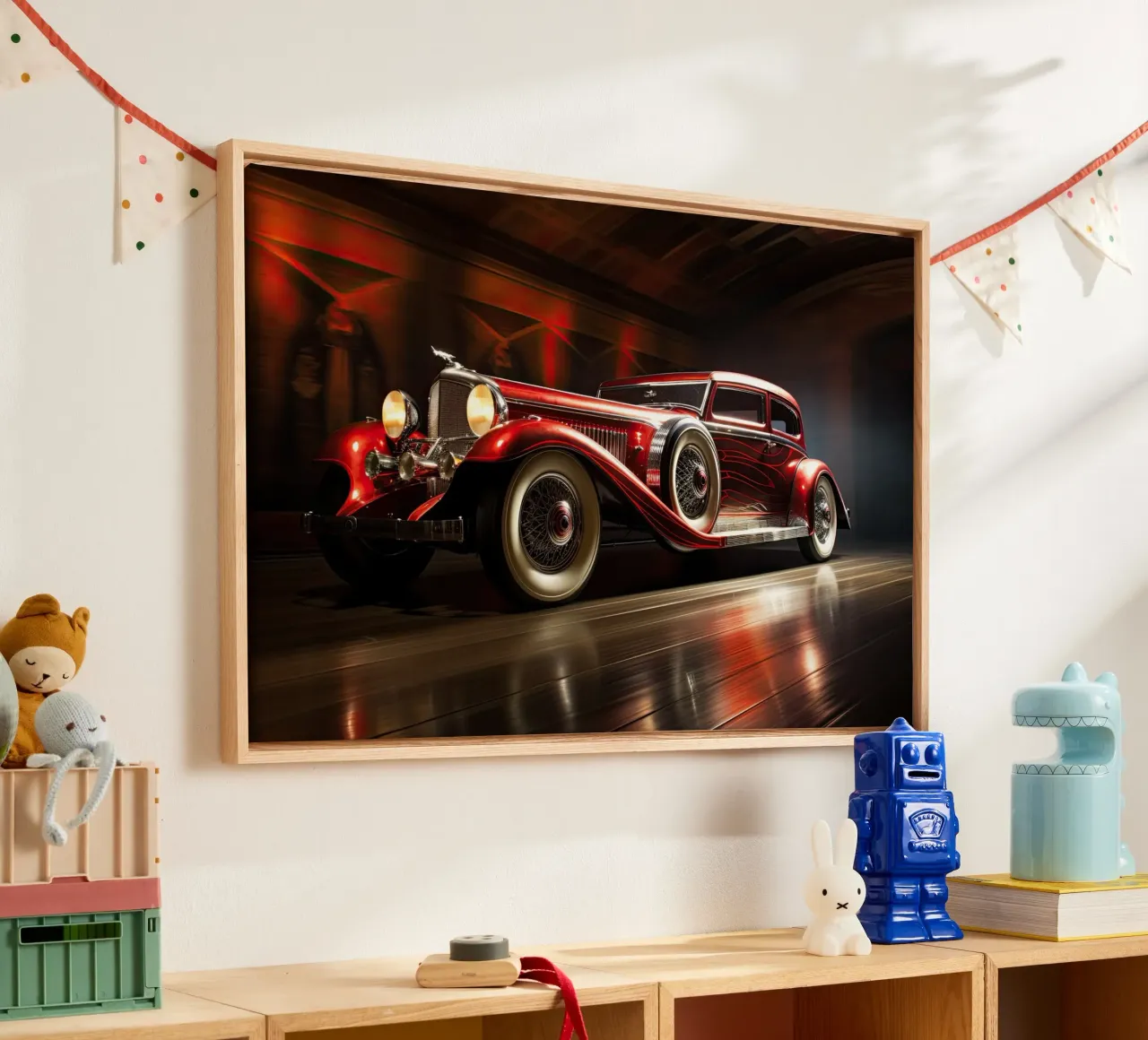 Wall-art by Imagine canvas with Floater frame by Imagine