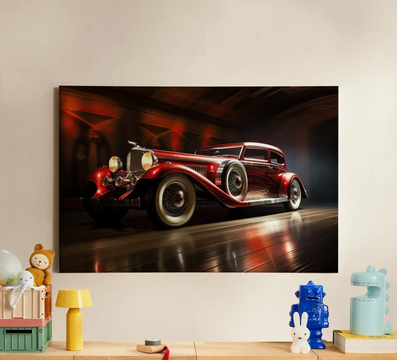 Wall-art by Imagine canvas with Floater frame by Imagine