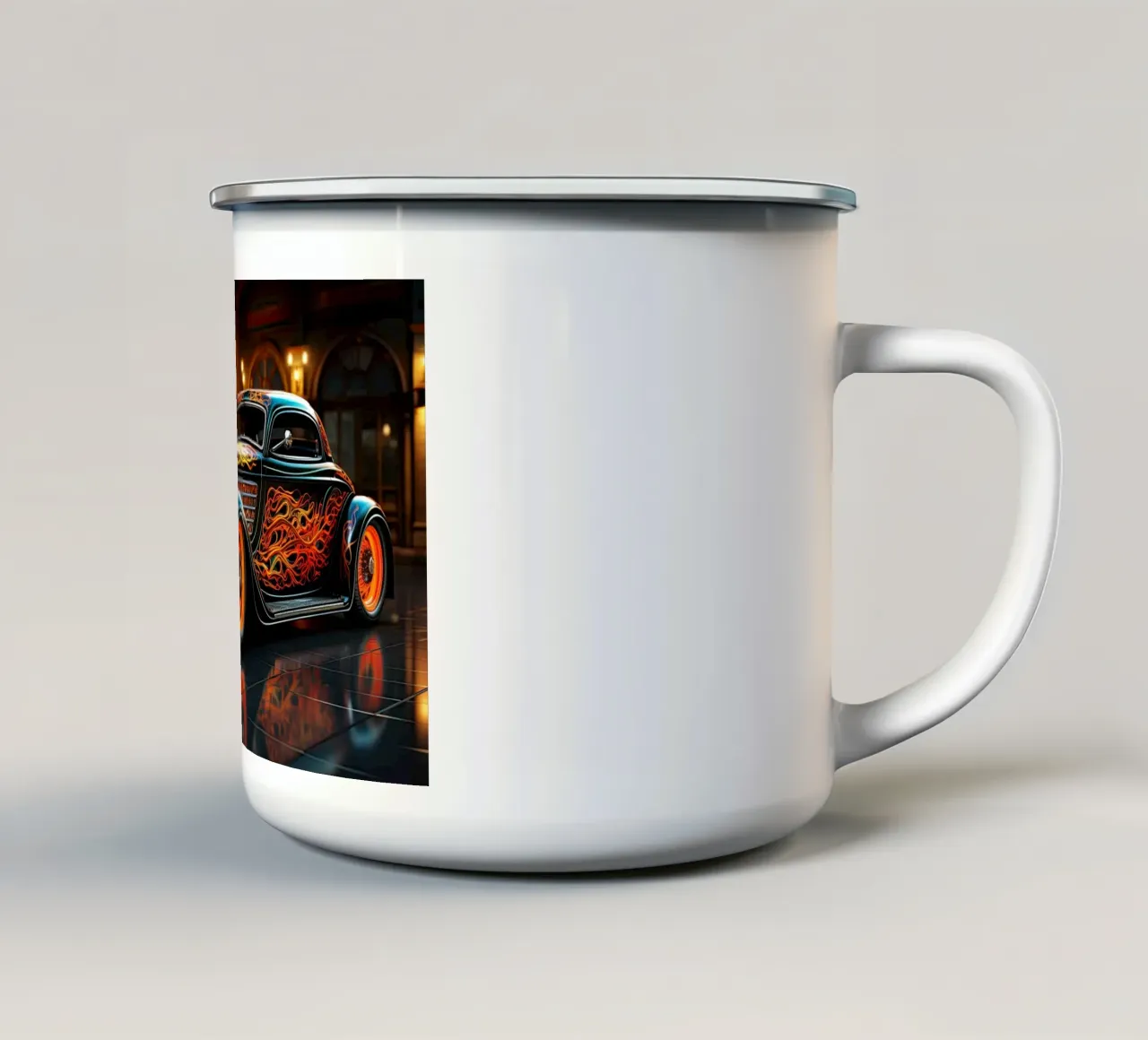 Arte da parete di Imagine tazza in smalto da Imagine