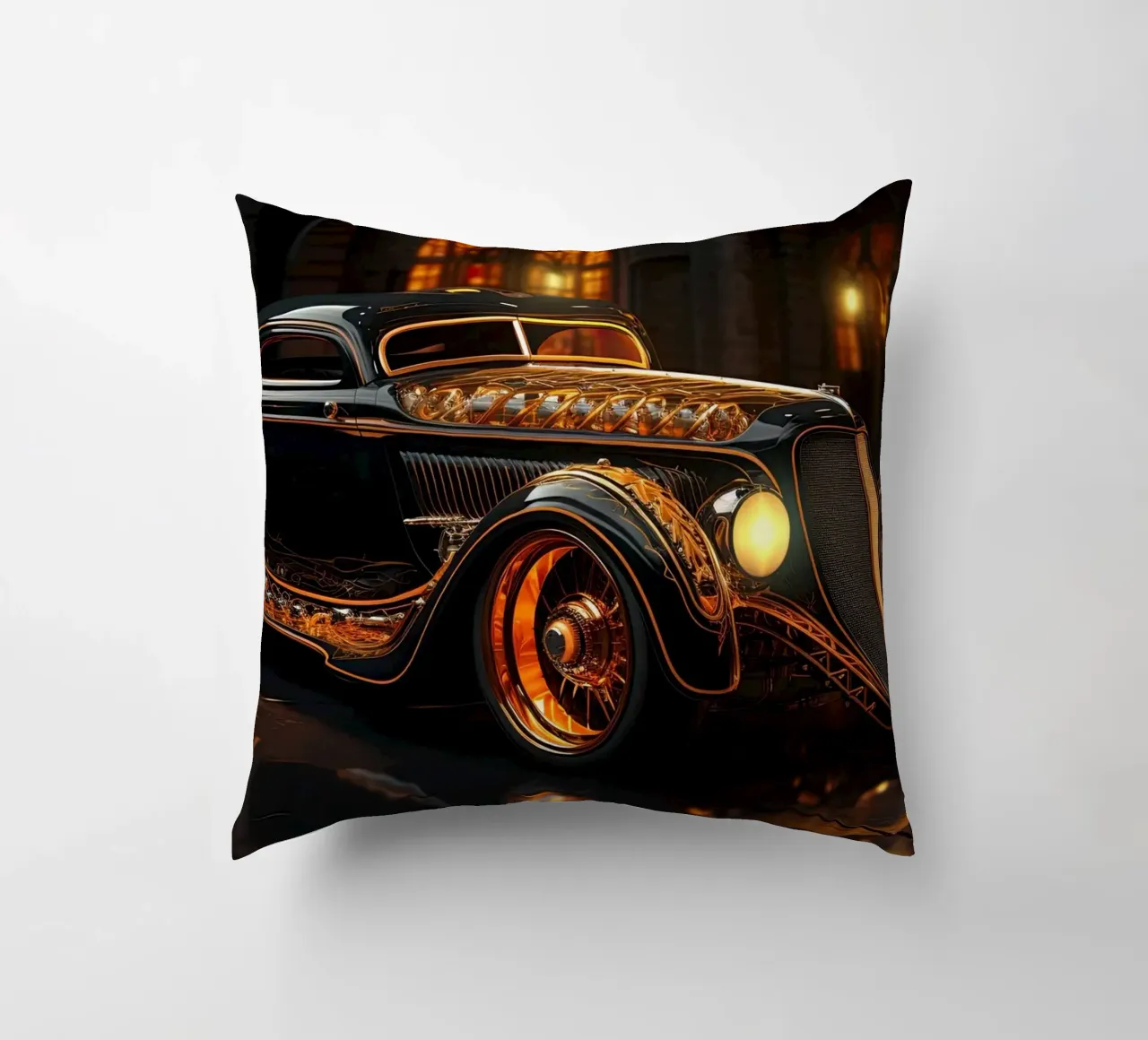 Hotrod auto d'epoca cuscino da Imagine