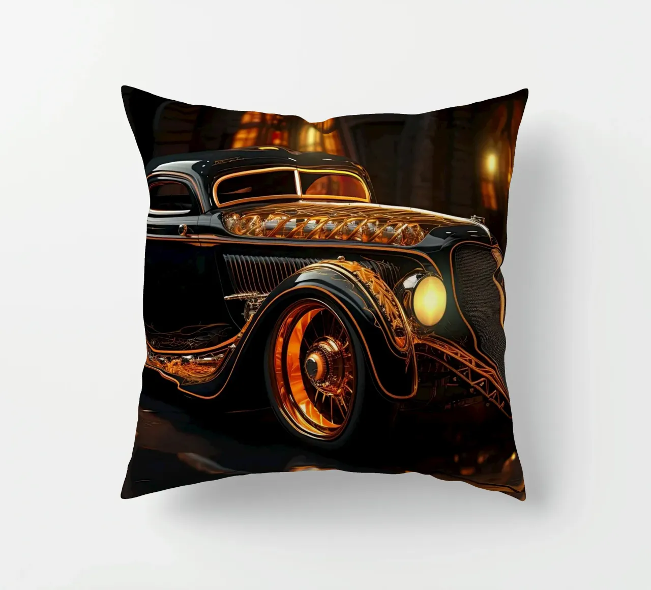 Hotrod auto d'epoca cuscino da Imagine
