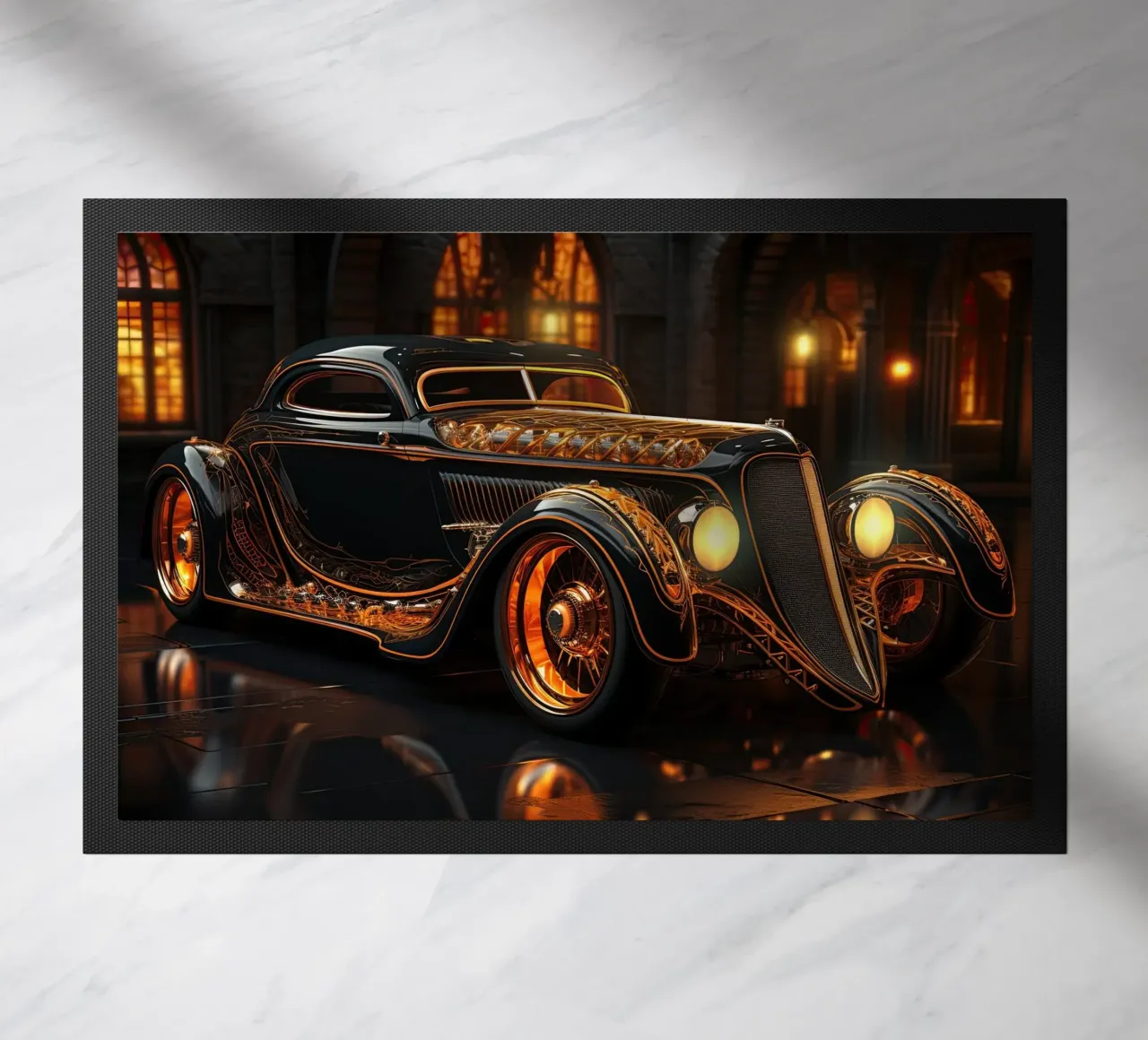 Hotrod auto d'epoca zerbino da Imagine