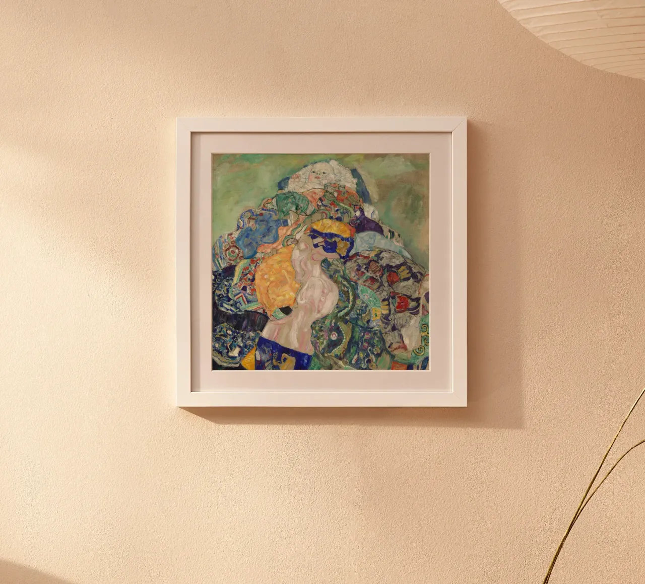 Il "Bambino (culla)" di Klimt - Simbolismo, figurazione, espressioni poster con telaio in plastica da ClubArt