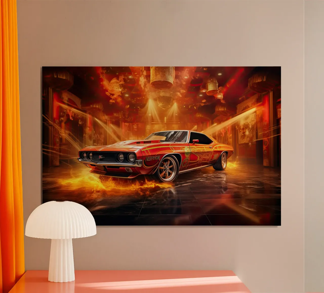 Arte da parete di Imagine poster con telaio in legno da Imagine