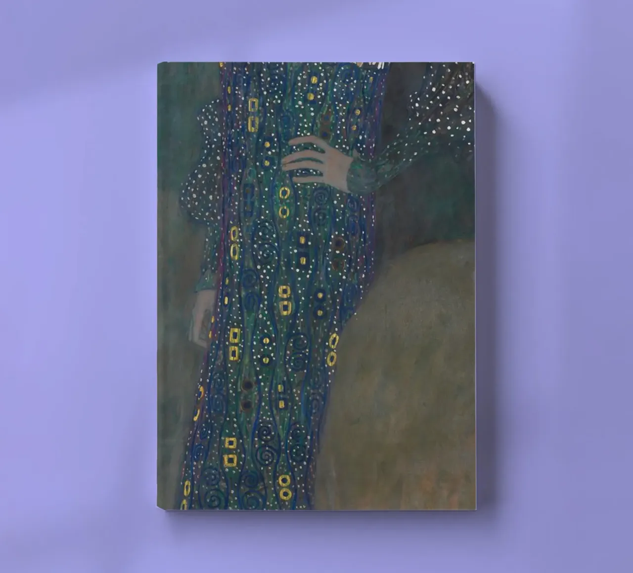 Klimt's "Emilie Flöge" - Art Nouveau, Portraiture, Fashion I notebook by ClubArt