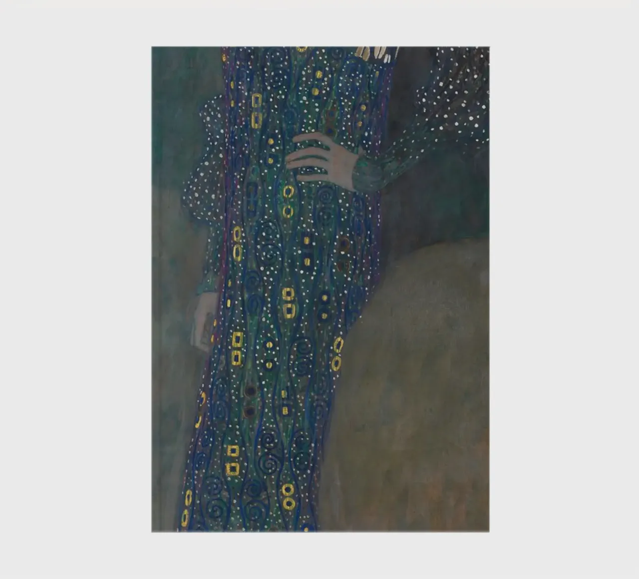 Klimt's "Emilie Flöge" - Art Nouveau, Portraiture, Fashion I notebook by ClubArt