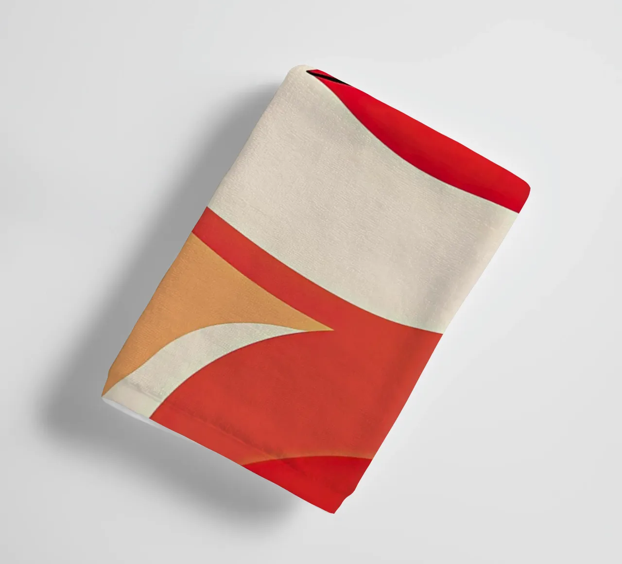 Abstract vrouwengezicht badhanddoek van Imagine