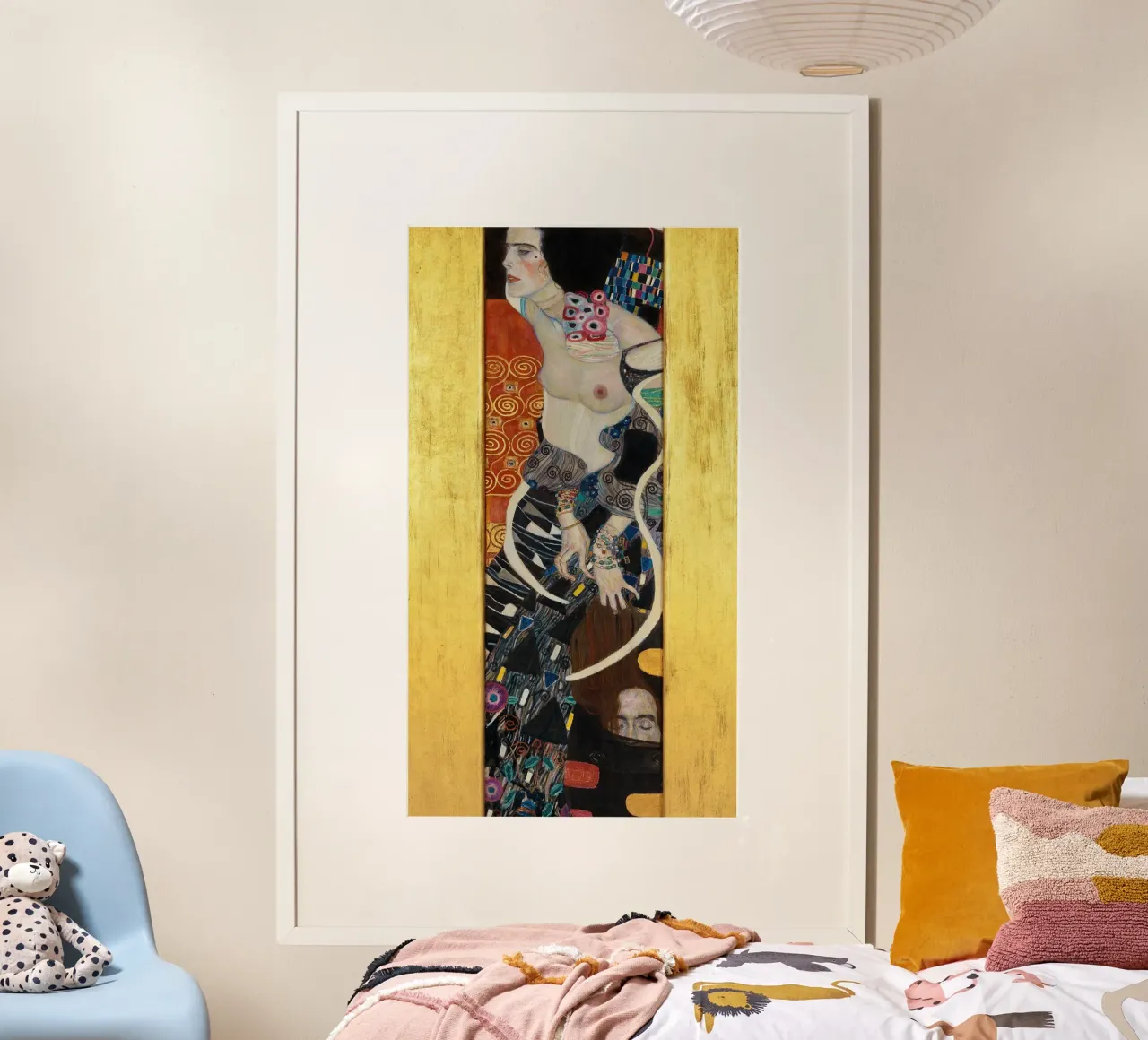 La "Giuditta II (Salomè)" di Klimt - Simbolismo, età dell'oro, intensità poster da ClubArt