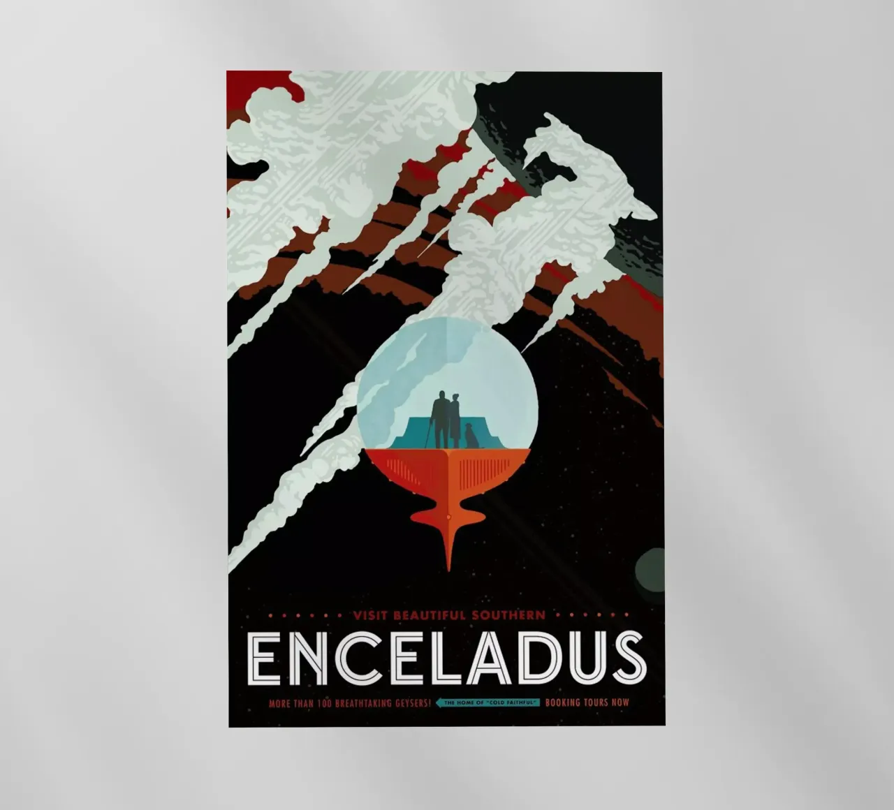 Enceladus pellicola backlit da Studio One