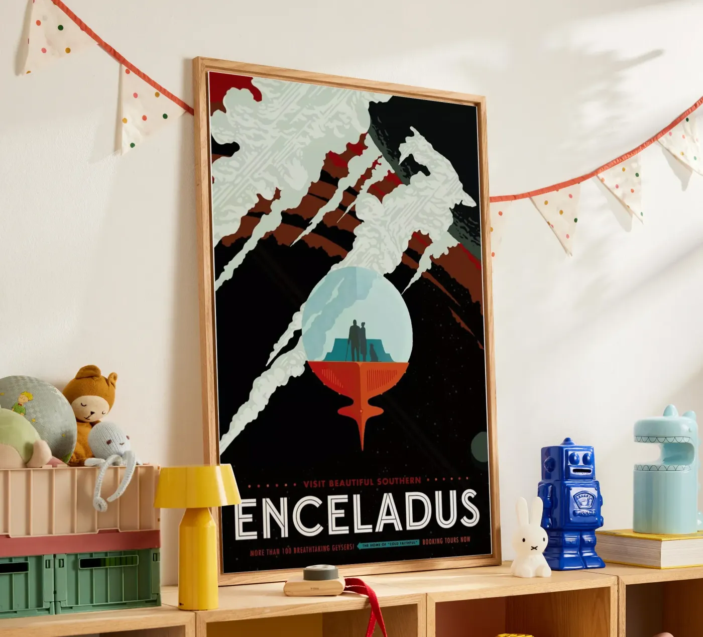 Enceladus Acryl-Glas von Studio One