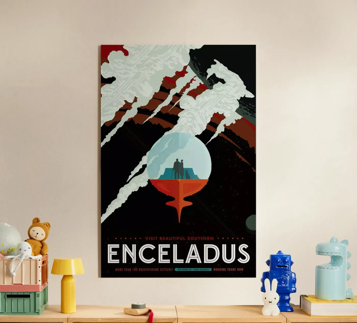 Enceladus Acryl-Glas von Studio One