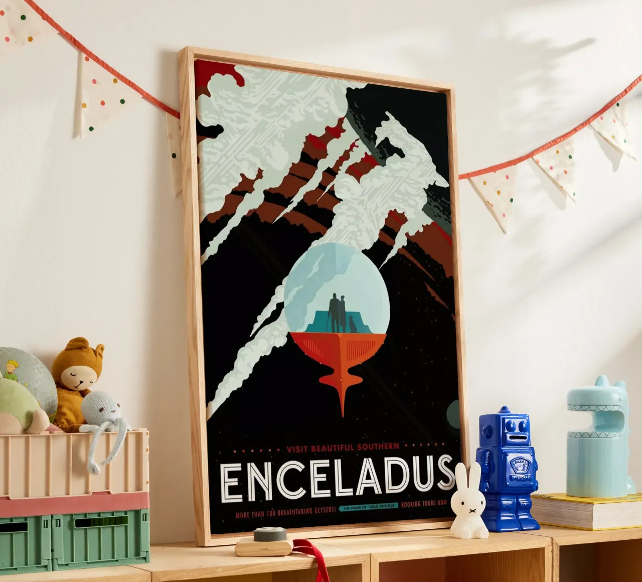 Enceladus canvas by Studio One