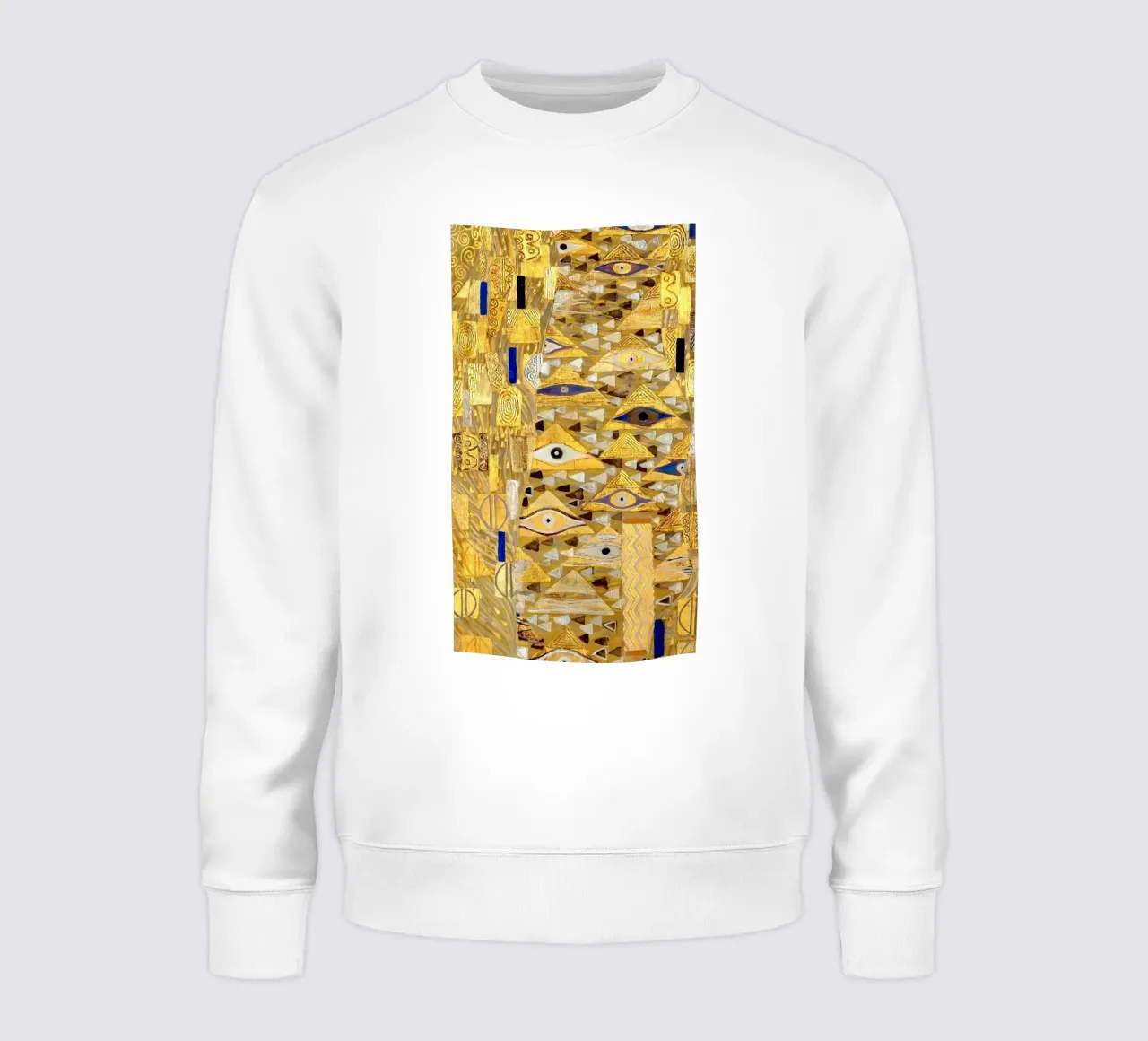 "Adele Bloch-Bauer I" di Klimt (particolare) - Secolo d'oro, Eye Sym felpa da ClubArt