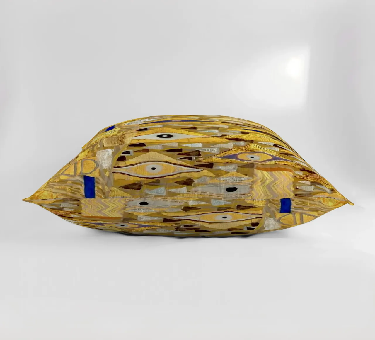 "Adele Bloch-Bauer I" di Klimt (particolare) - Secolo d'oro, Eye Sym cuscino da ClubArt