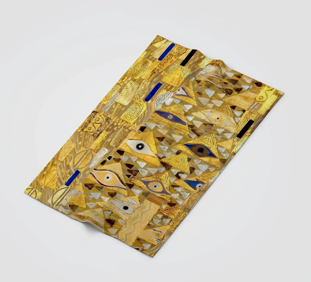 "Adele Bloch-Bauer I" di Klimt (particolare) - Secolo d'oro, Eye Sym coperta in pile da ClubArt