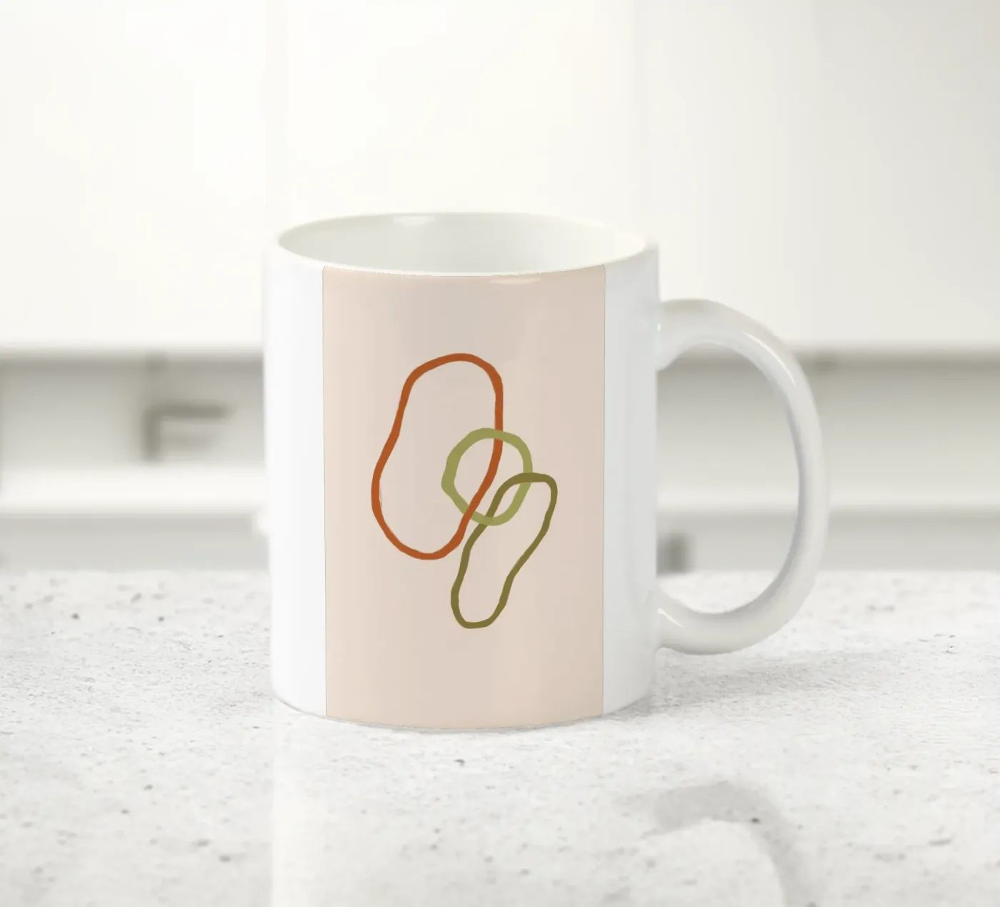 Connection ceramic mug by Galaxy Eyes