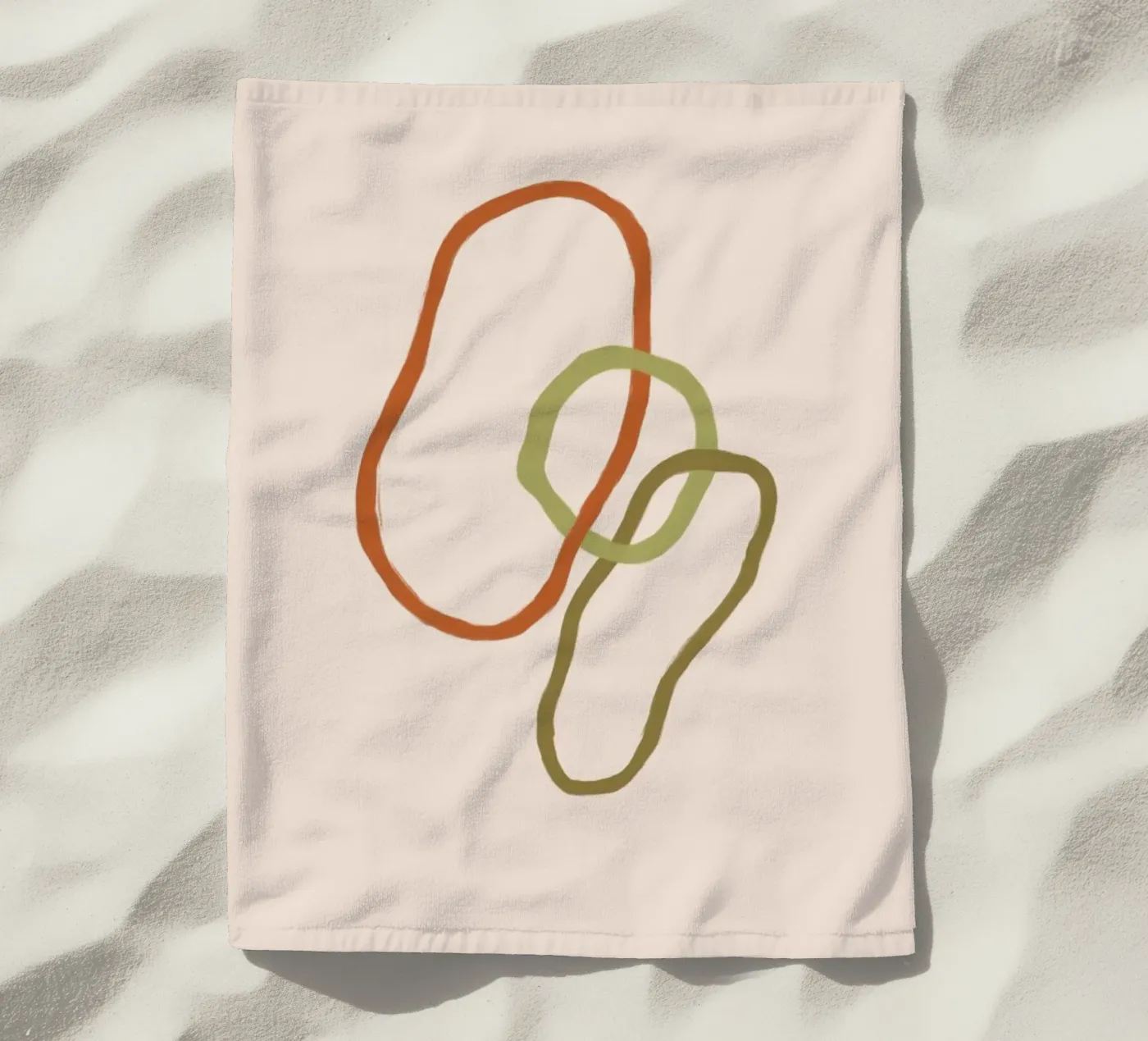 Connection beach towel by Galaxy Eyes