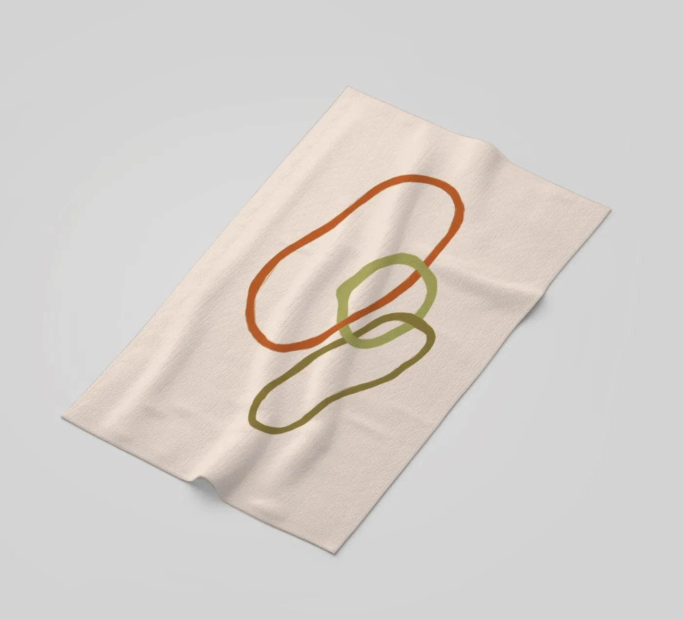 Connection beach towel by Galaxy Eyes