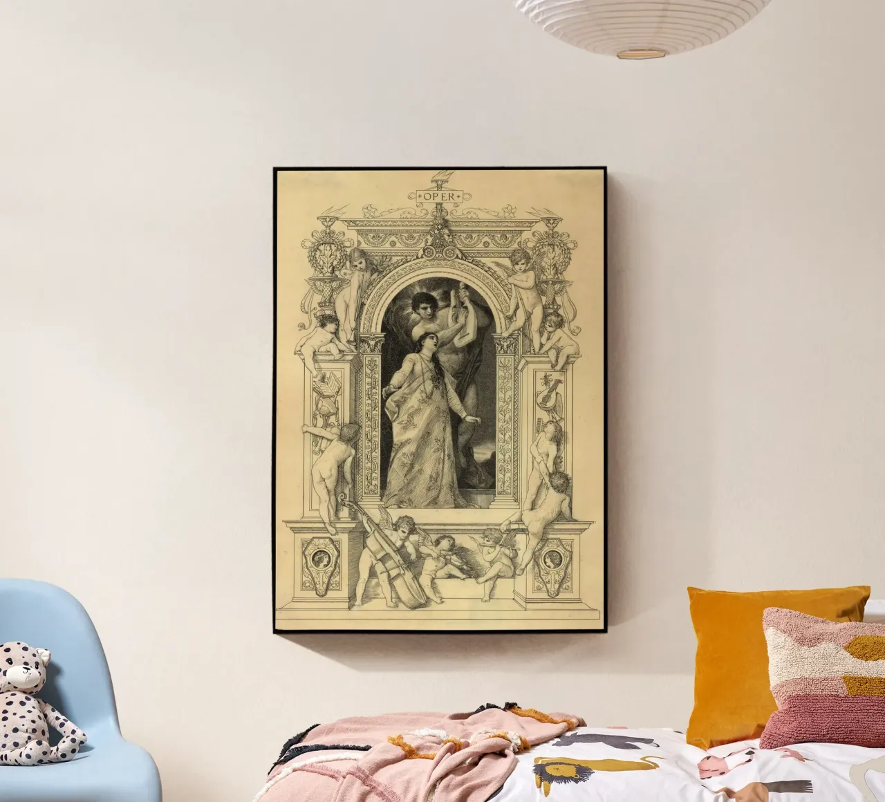 L'"Opera" di Klimt: allegoria, stile rinascimentale, stile del primo maestro. plexiglass da ClubArt