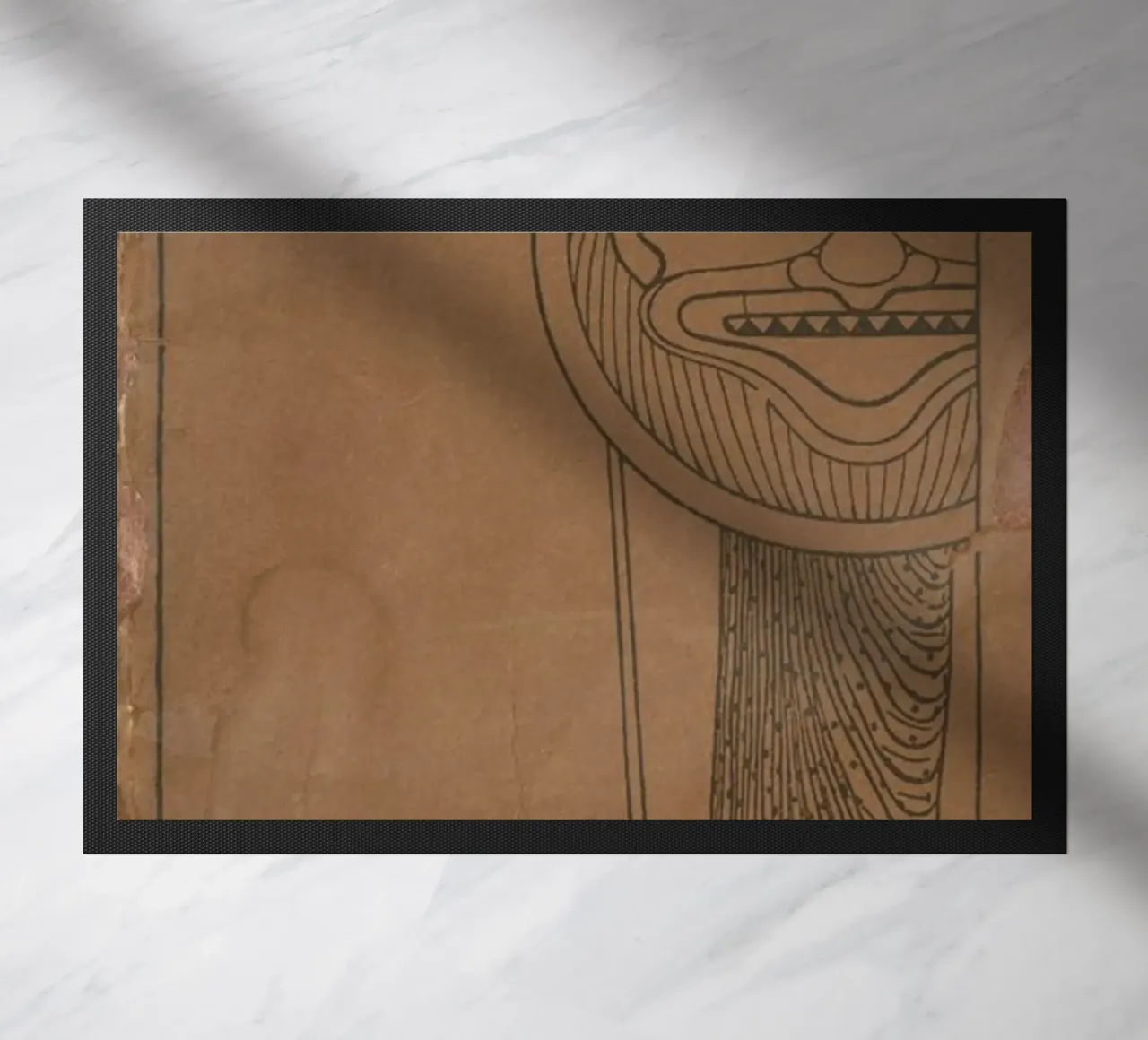 Manifesto della Prima Secessione di Klimt - Art Nouveau, Design grafico, zerbino da ClubArt