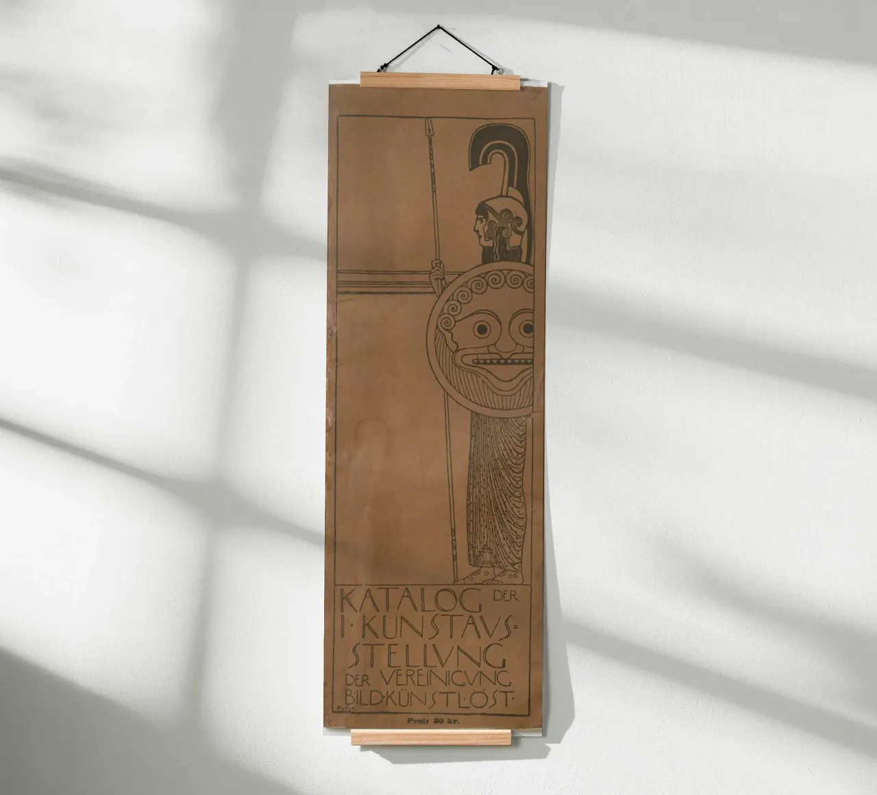 Manifesto della Prima Secessione di Klimt - Art Nouveau, Design grafico, poster da ClubArt