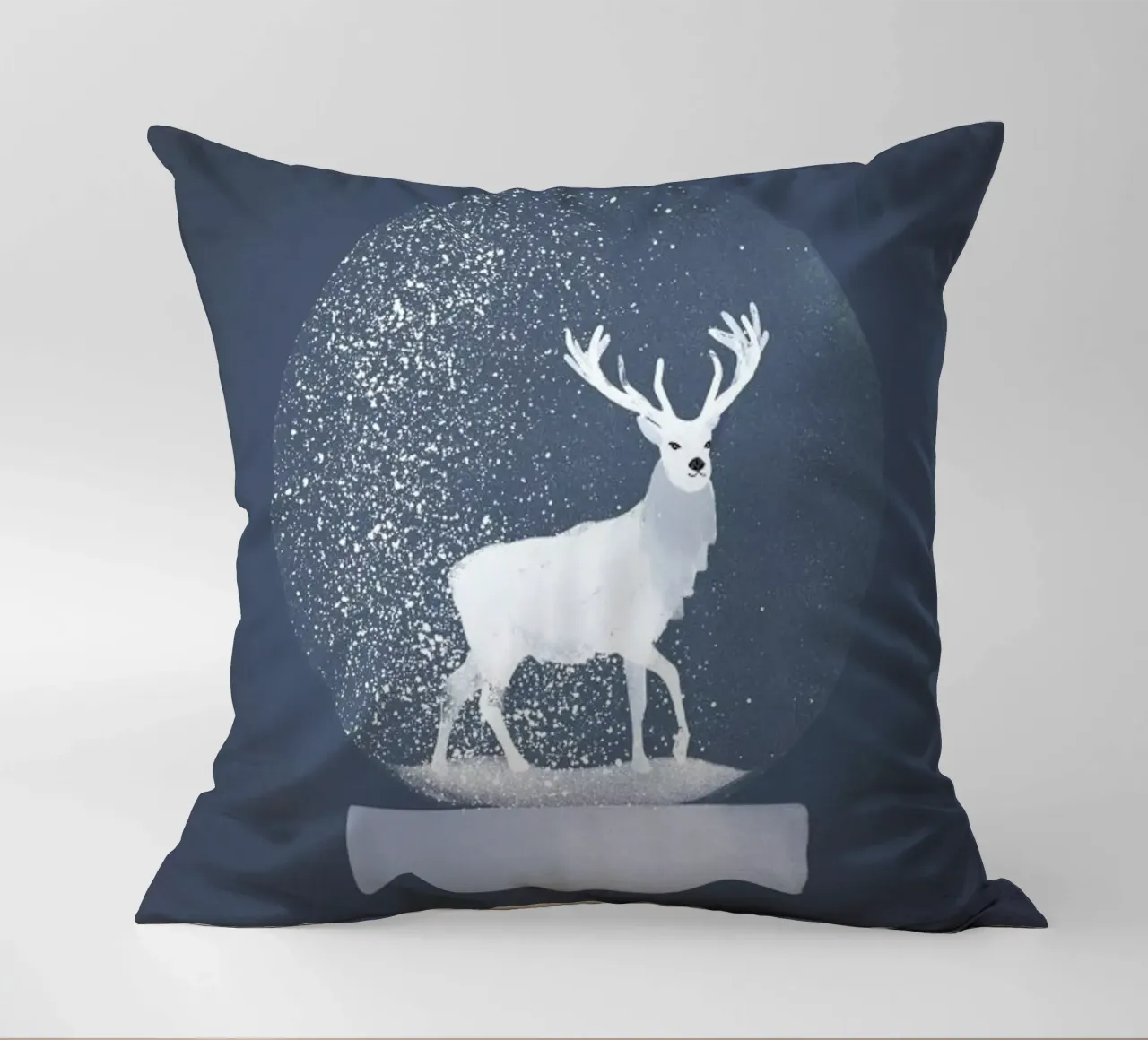 Snowglobe Deer cuscino da Goed Blauw