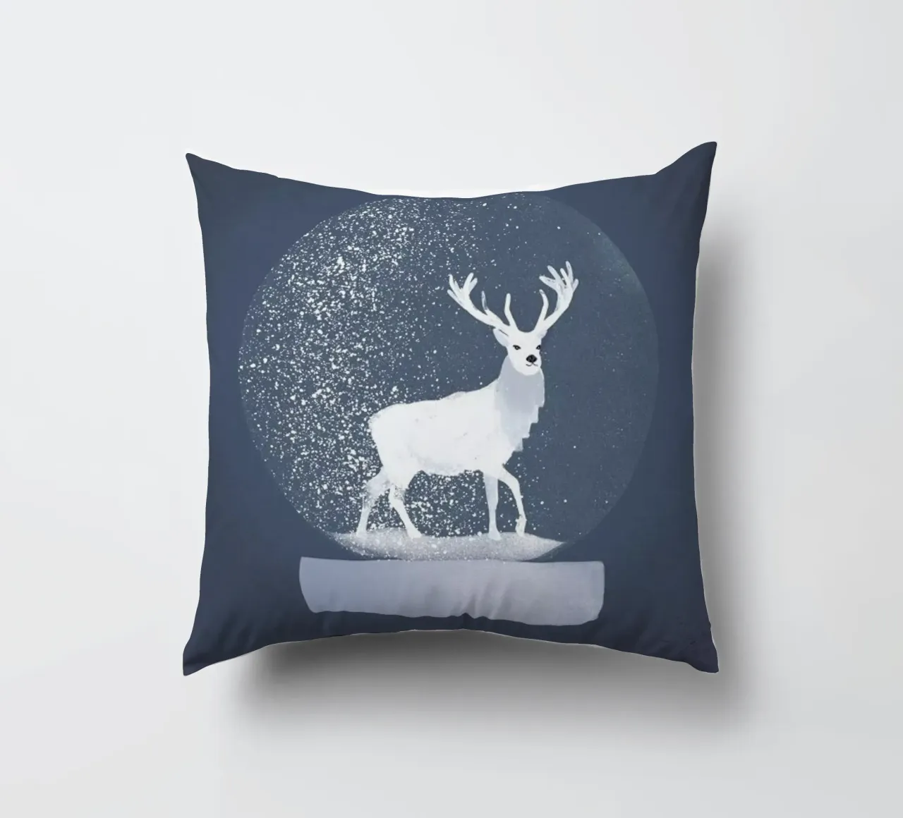 Snowglobe Deer cuscino da Goed Blauw