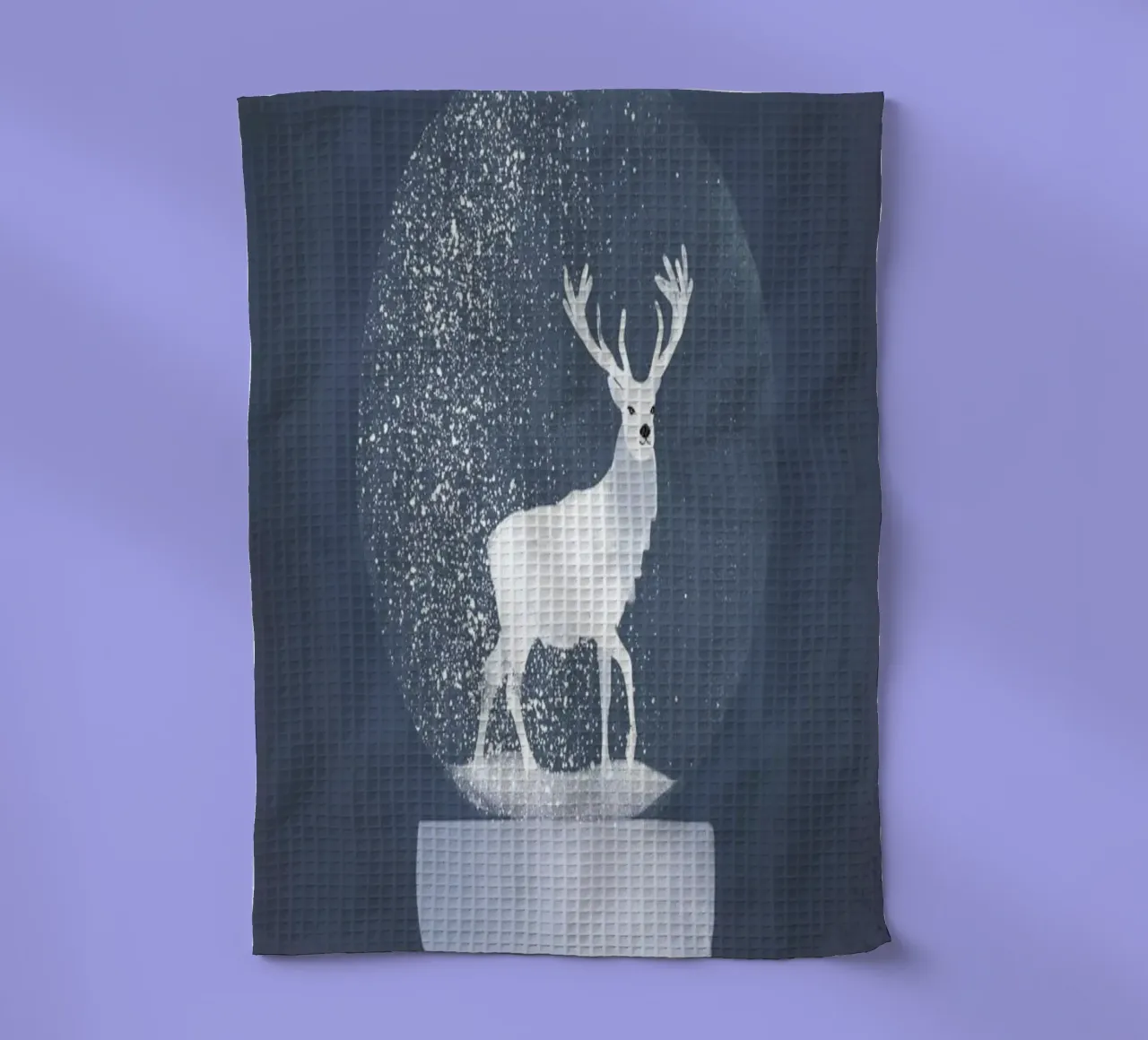 Snowglobe Deer canovaccio da cucina da Goed Blauw