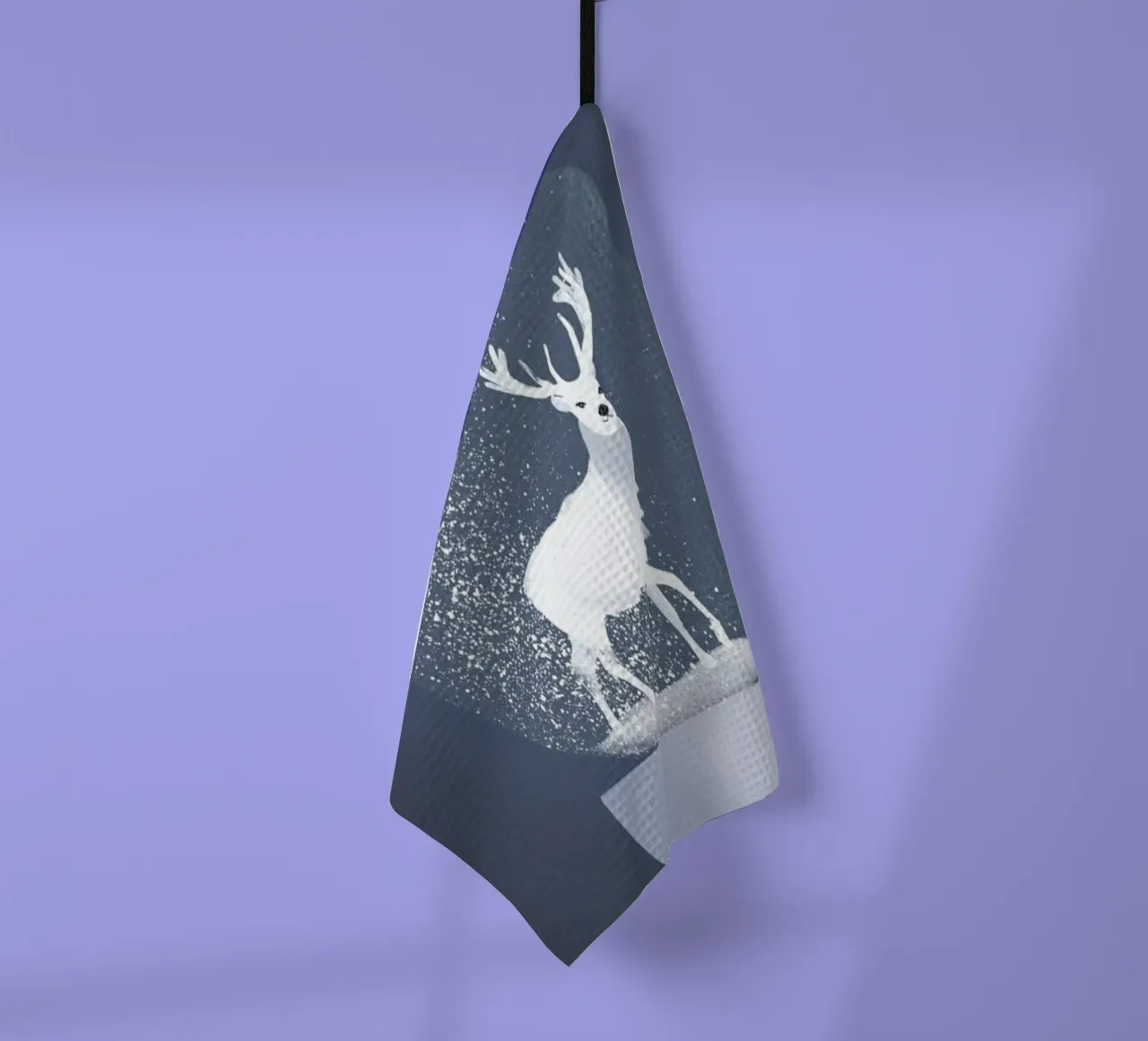 Snowglobe Deer canovaccio da cucina da Goed Blauw
