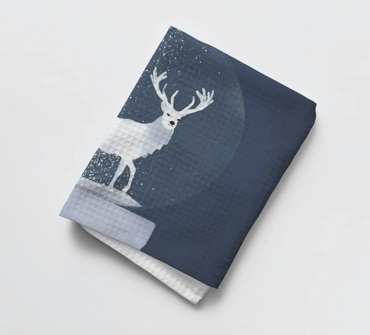 Snowglobe Deer canovaccio da cucina da Goed Blauw