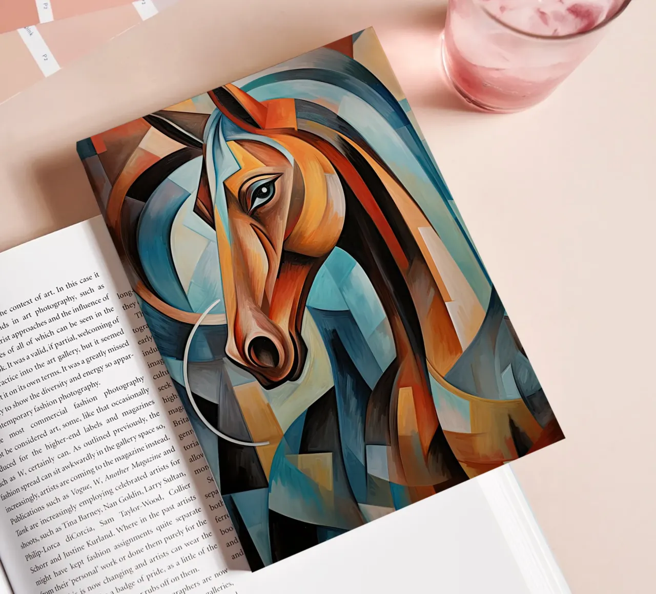 Paard abstract notebook by Imagine