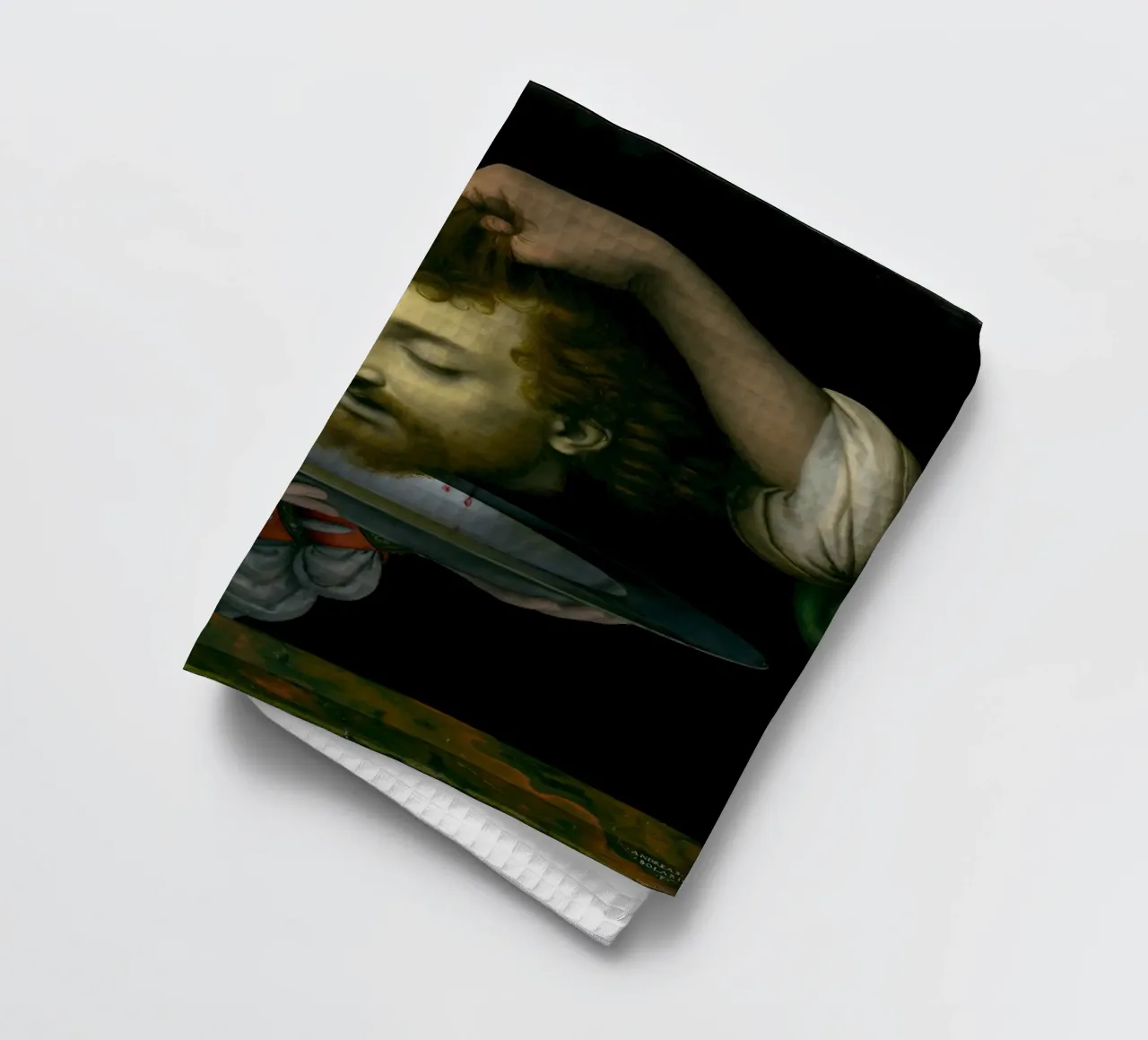 Solaris "Salome mit dem Haupt Johannes des Täufers" - Renaissance Geschirrtuch von ClubArt