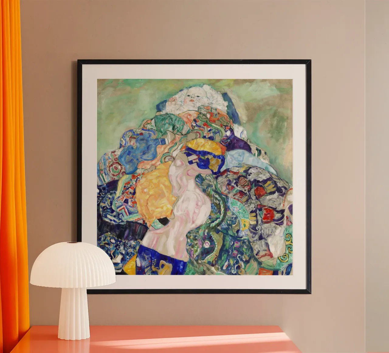 Il "Bambino (culla)" di Klimt - Simbolismo, figurazione, espressioni carta hahnemühle da ClubArt