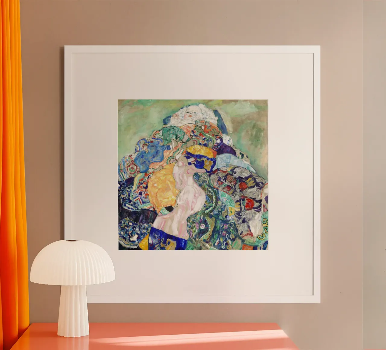 Il "Bambino (culla)" di Klimt - Simbolismo, figurazione, espressioni carta hahnemühle da ClubArt